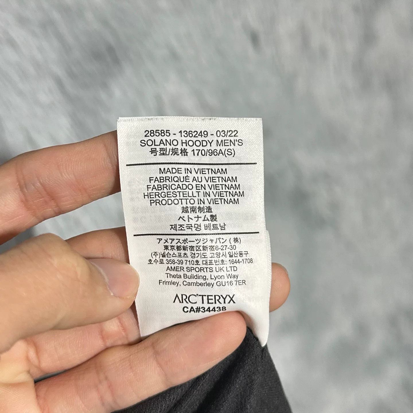 Arc'teryx Arcteryx Solano Hoody Jacket Size US S / EU 44-46 / 1 - 5 Thumbnail