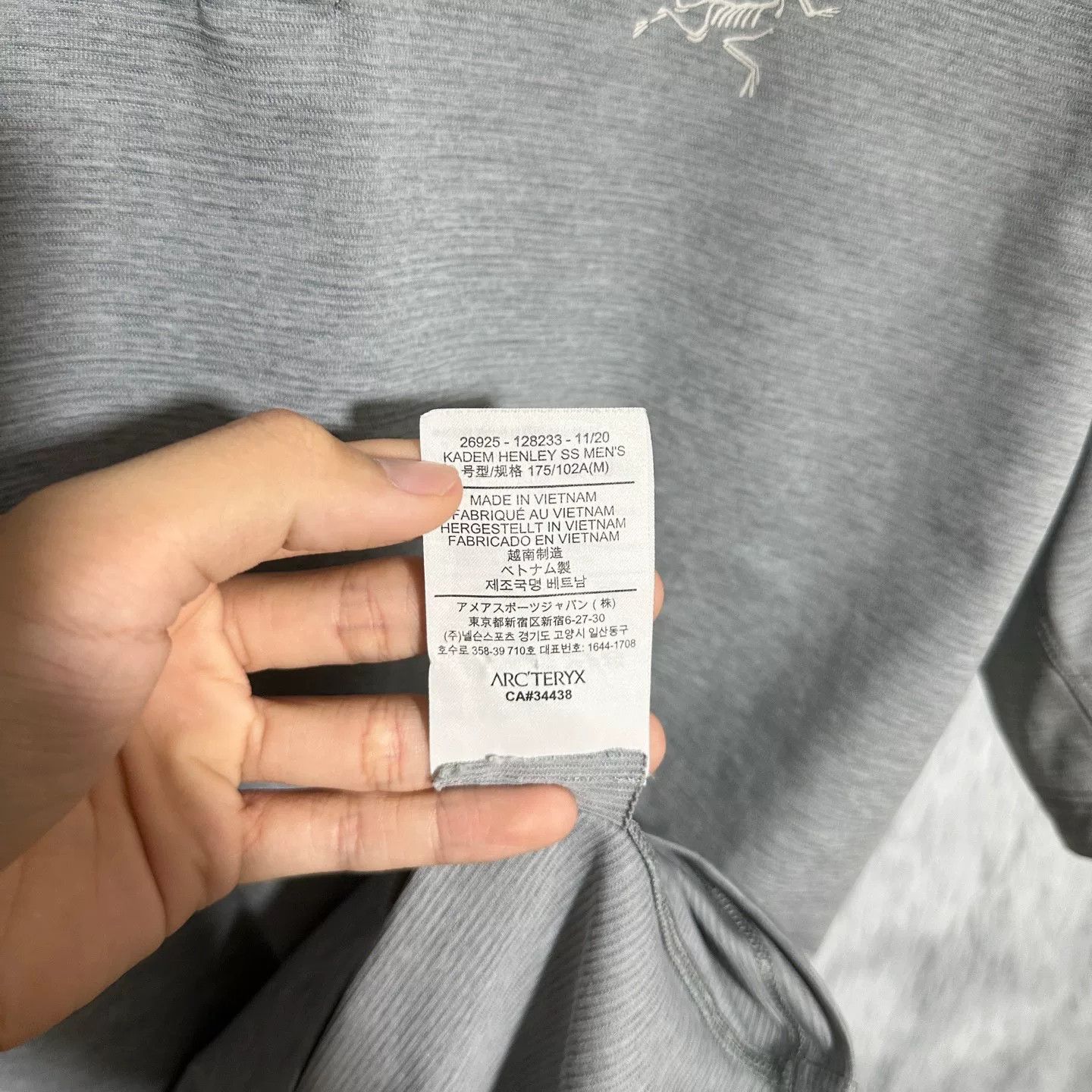 Arc'teryx Arcteryx Kadem Henley SS T-Shirt Size US M / EU 48-50 / 2 - 5 Thumbnail