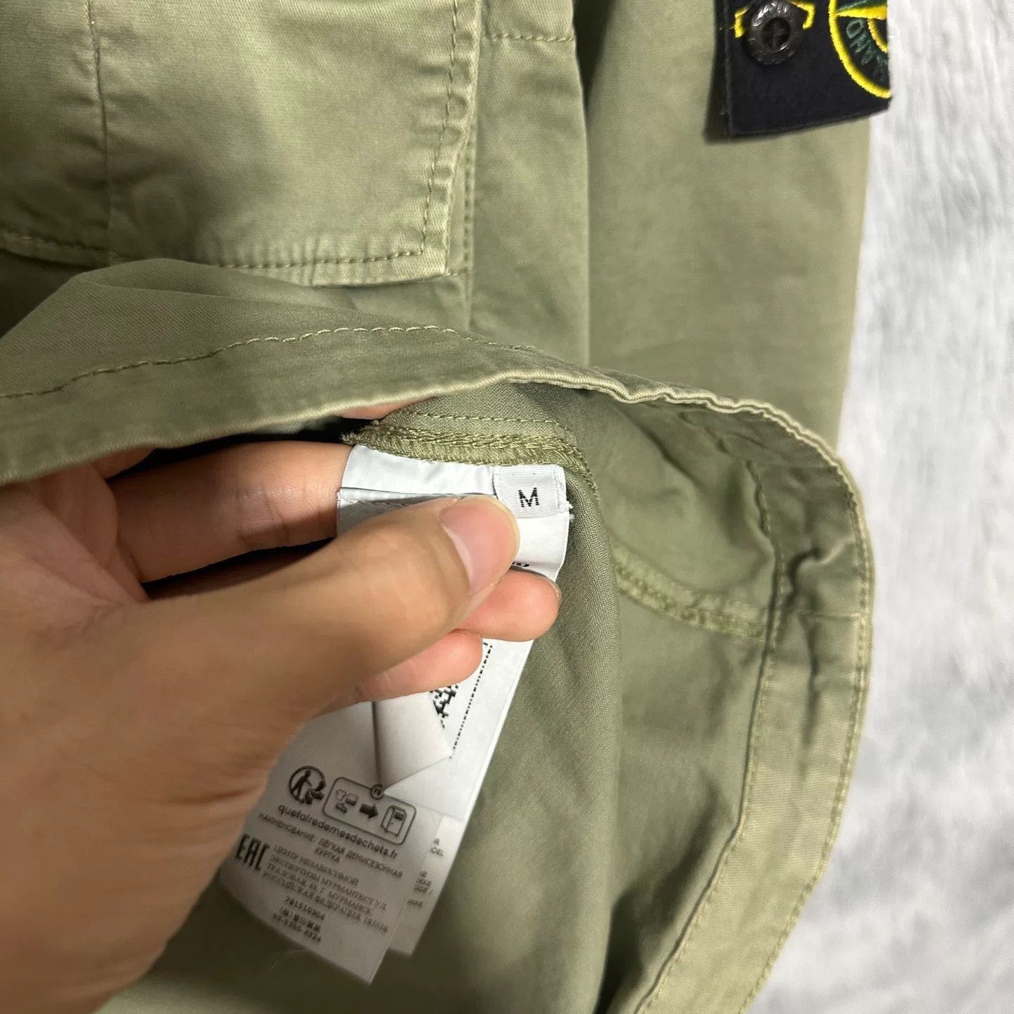 Stone Island Stone Island 23SS Washed Cargo Jacket Size US M / EU 48-50 / 2 - 5 Thumbnail