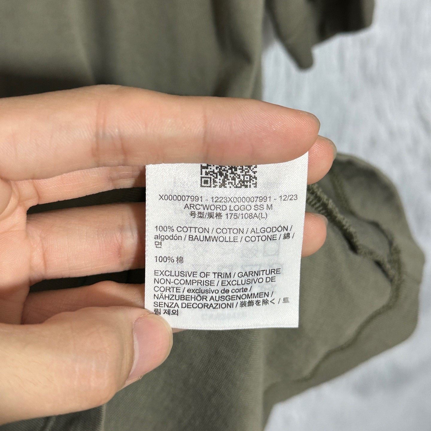 Arc'teryx Arcteryx Logo Short Sleeve T-shirt Size US L / EU 52-54 / 3 - 5 Thumbnail