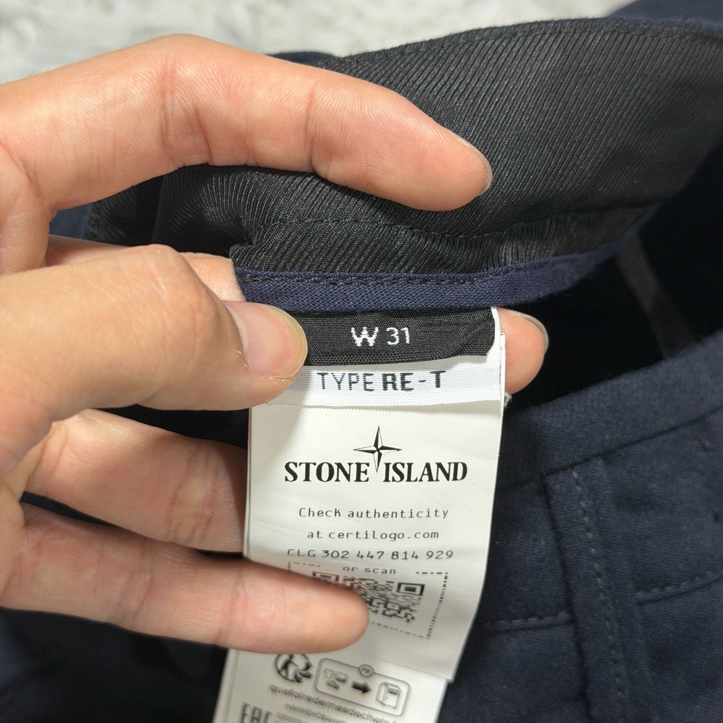 Stone Island Stone Island Wool Blend Cargo Straight Pants Size US 31 - 5 Thumbnail