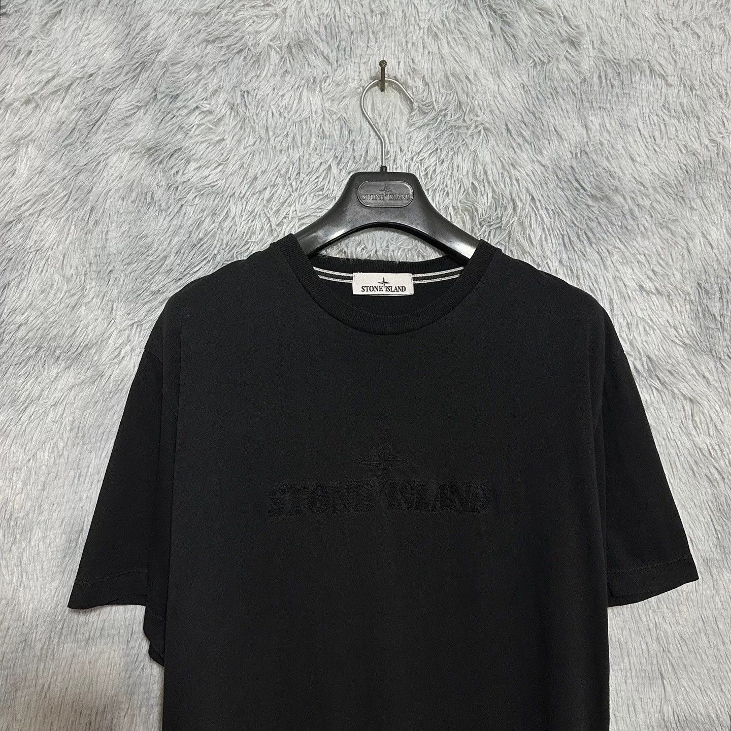 Stone Island Stone Island Embroidered Logo T-Shirt Size US XL / EU 56 / 4 - 3 Thumbnail