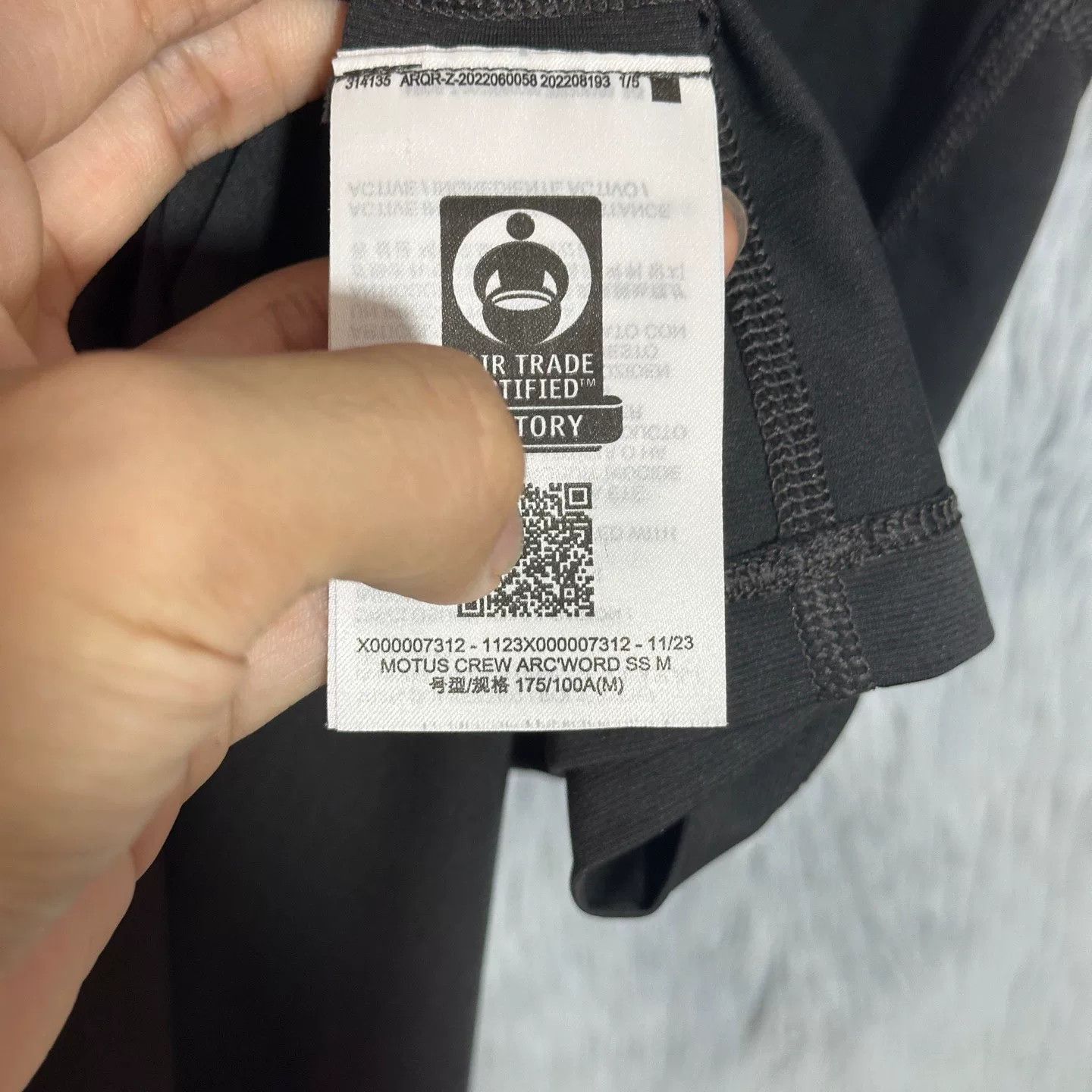 Arc'teryx Arcteryx Motus Quick-Dry T-Shirt Size US M / EU 48-50 / 2 - 5 Thumbnail