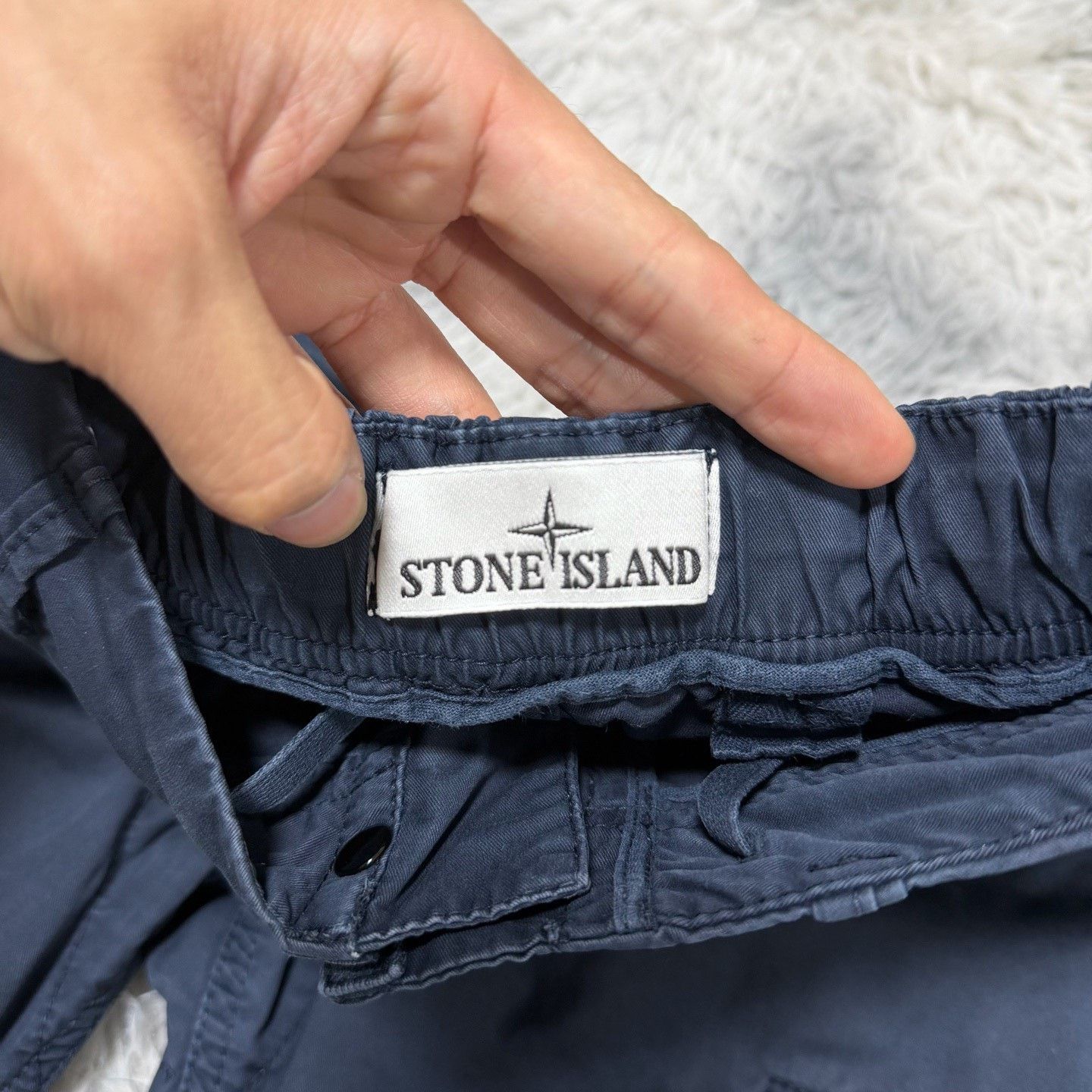 Stone Island Stone Island Dark Blue Cargo Pants W30 Size US 30 / EU 46 - 4 Thumbnail