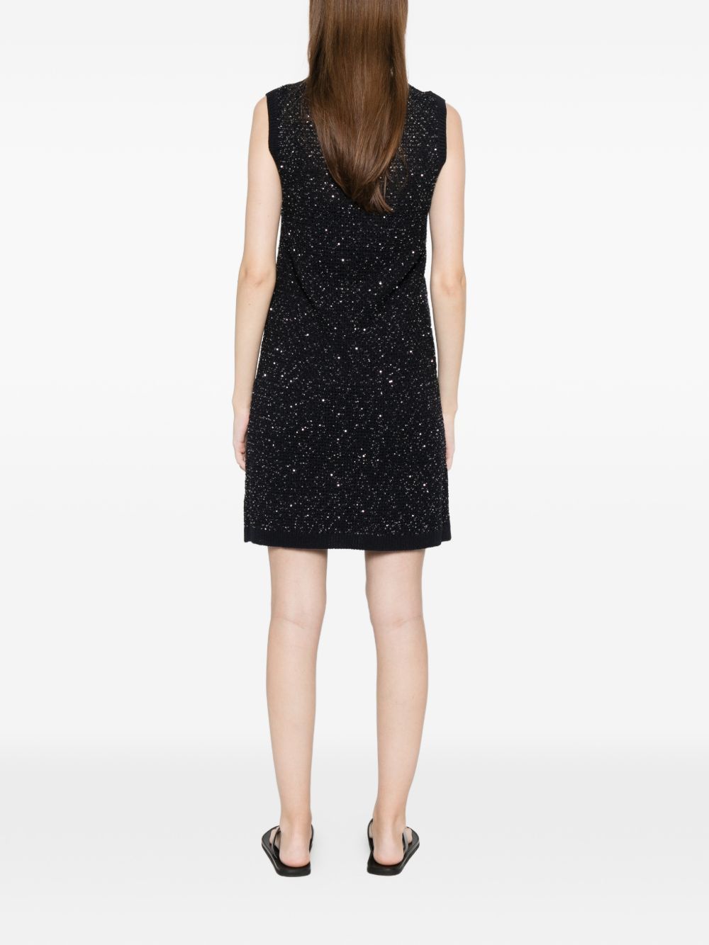 Fabiana Filippi EMBELLISHED MINI DRESS Size S / US 4 / IT 40 - 3 Thumbnail