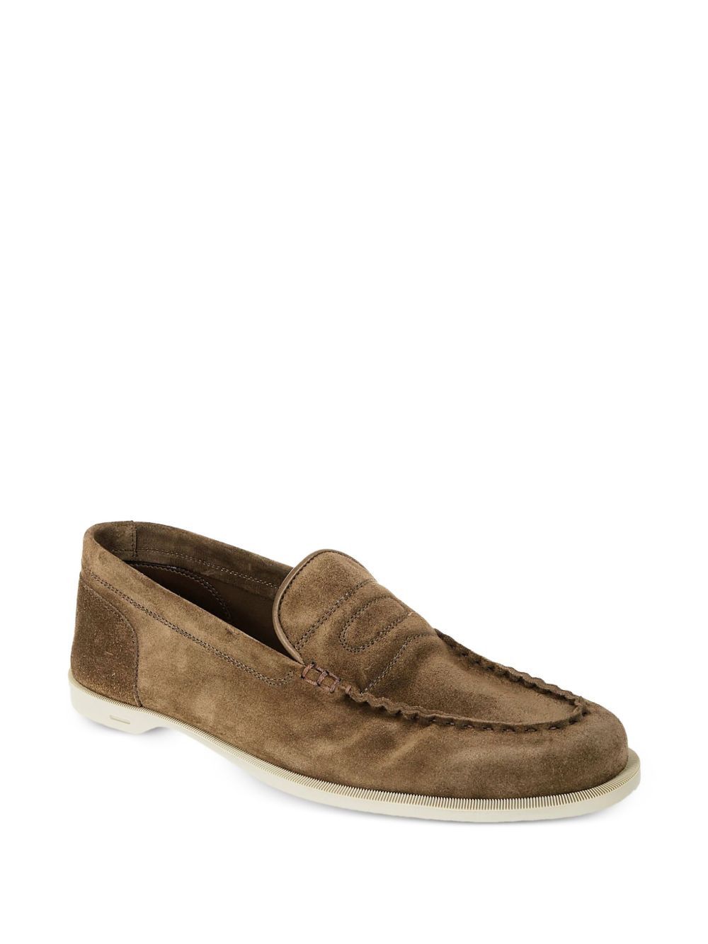 John Lobb PACE SUEDE LEATHER LOAFERS Size US 9 / EU 42 - 3 Thumbnail