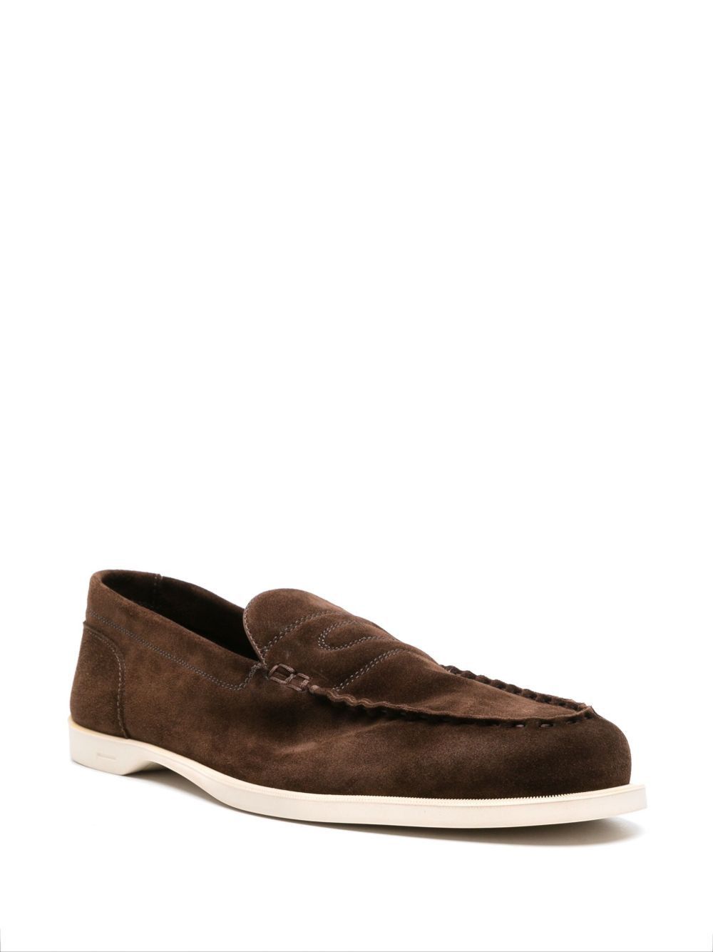 John Lobb PACE SUEDE LEATHER LOAFERS Size US 9 / EU 42 - 2 Thumbnail