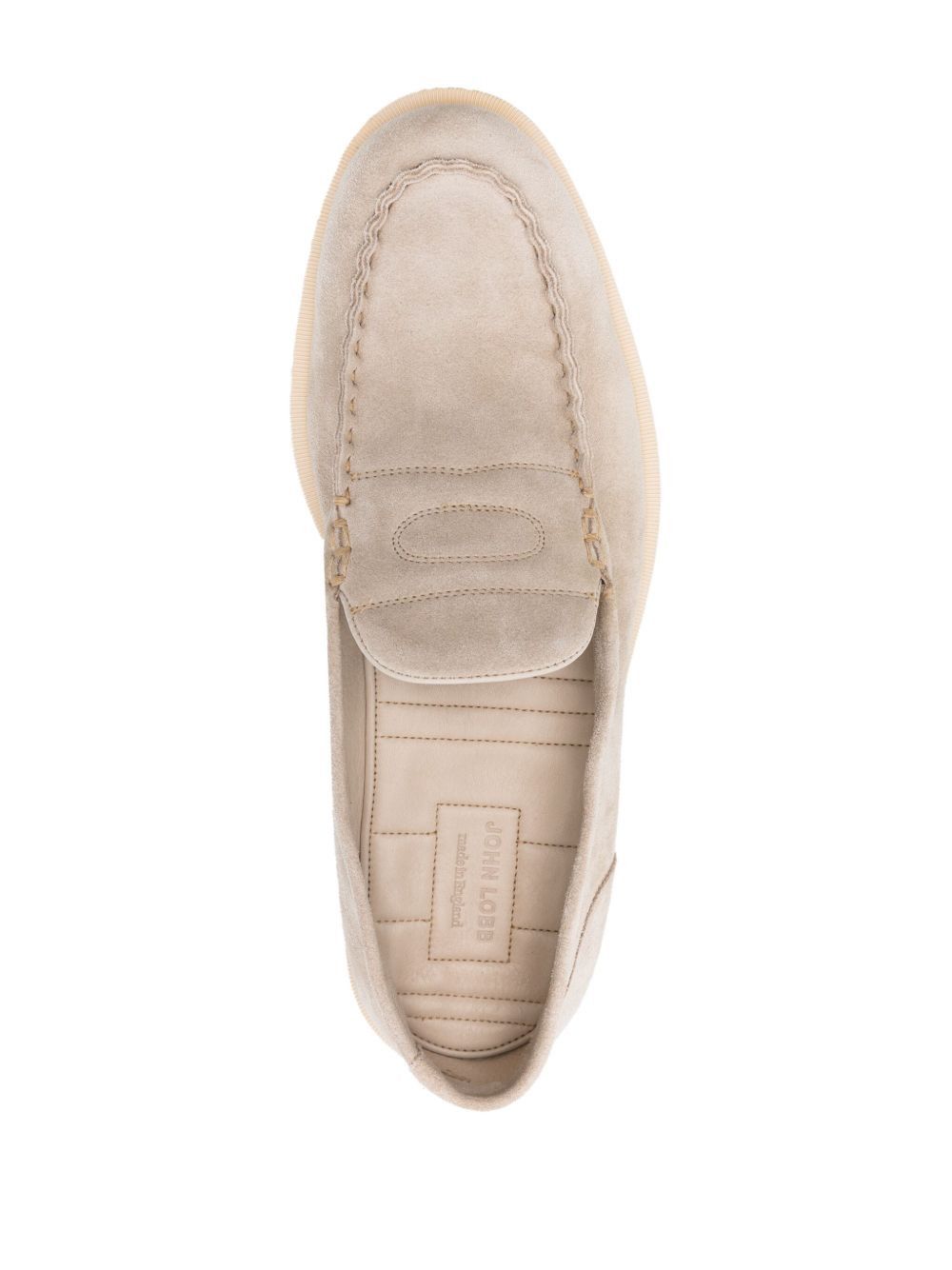 John Lobb PACE SUEDE LEATHER LOAFERS Size US 7 / EU 40 - 4 Thumbnail