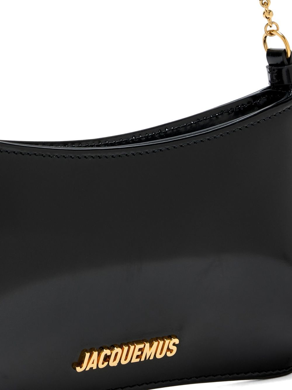 Jacquemus LE PETIT BISOU CHAINE LEATHER SHOULDER BAG Size ONE SIZE - 4 Thumbnail