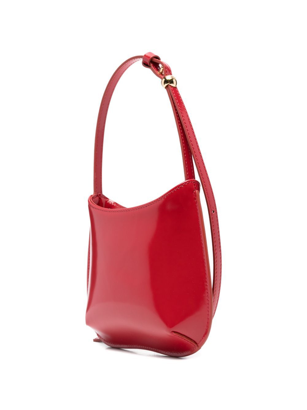 Jacquemus LE PETIT BISOU LEATHER SHOULDER BAG Size ONE SIZE - 4 Thumbnail