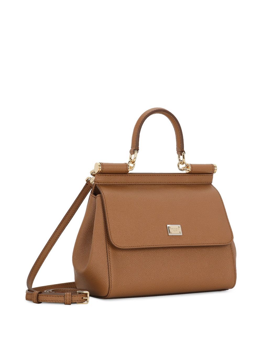 Dolce & Gabbana SICILY MEDIUM LEATHER HANDBAG Size ONE SIZE - 5 Thumbnail