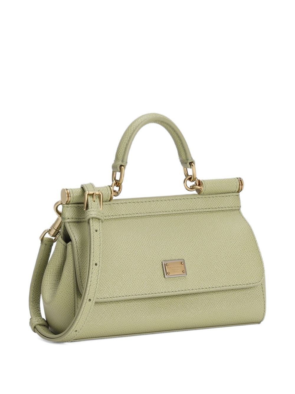 Dolce & Gabbana SICILY SMALL LEATHER HANDBAG Size ONE SIZE - 4 Thumbnail