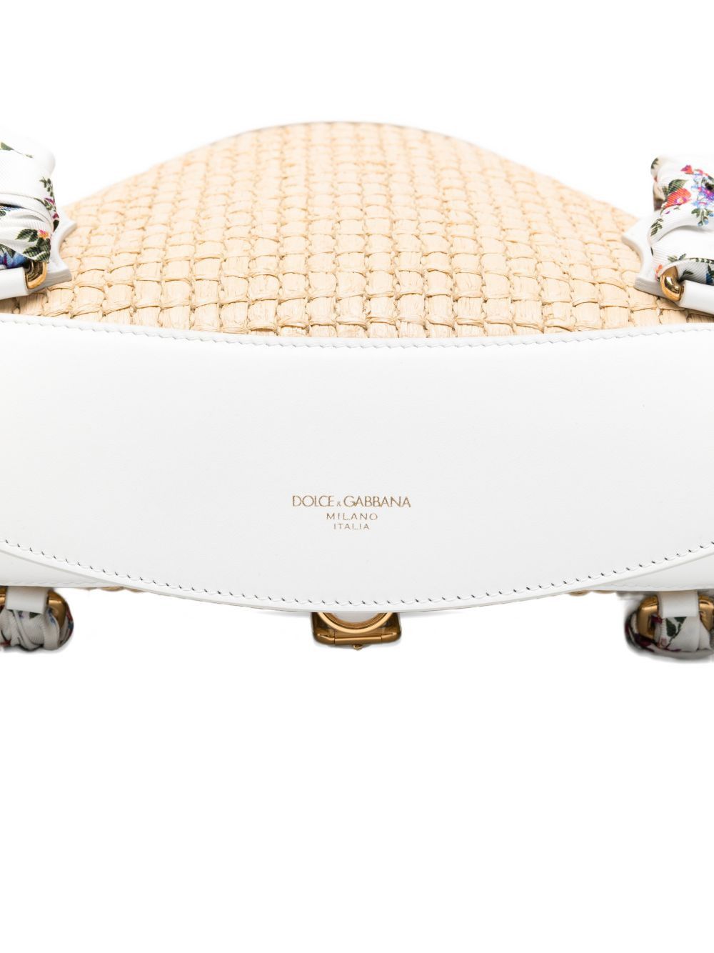 Dolce & Gabbana CAPRI STRAW BACKET BAG Size ONE SIZE - 5 Thumbnail
