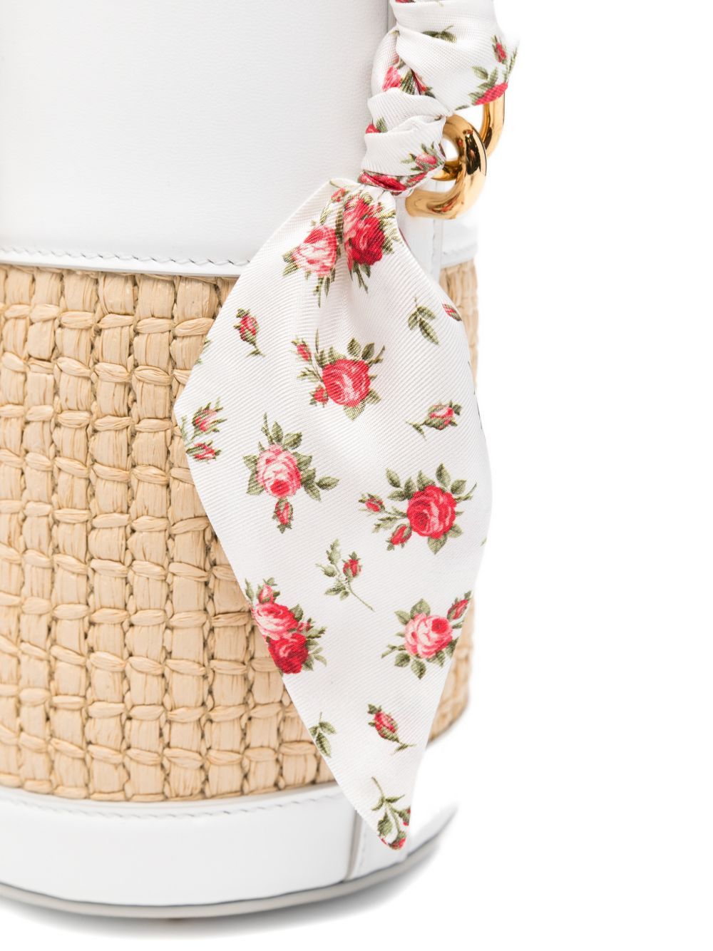 Dolce & Gabbana CAPRI RAFIA BUCKET BAG Size ONE SIZE - 4 Thumbnail