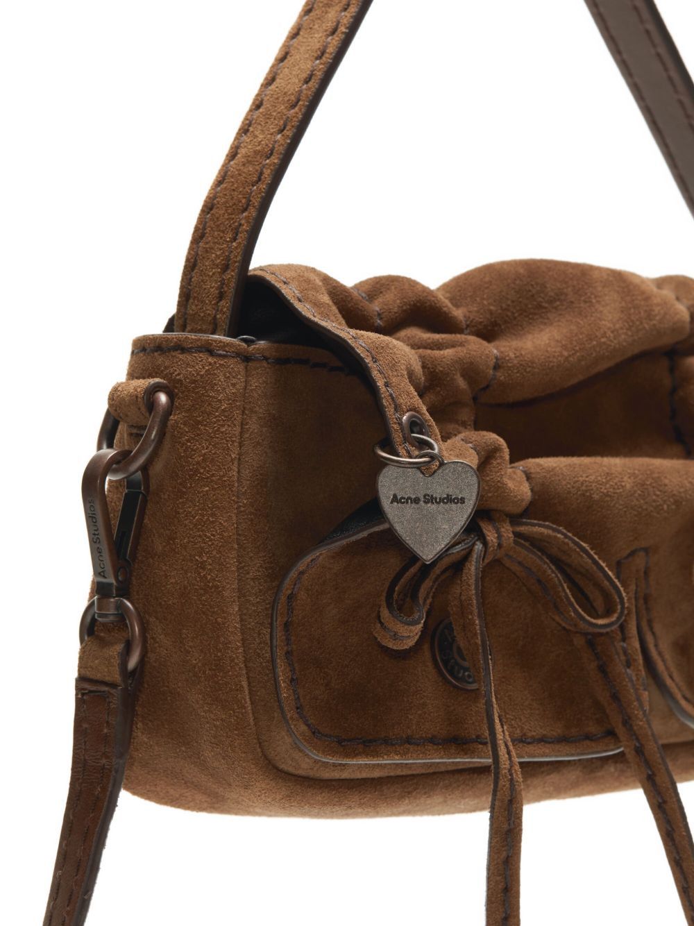 Acne Studios MULTIPOCKET SUEDE LEATHER MICRO BAG Size ONE SIZE - 2 Thumbnail