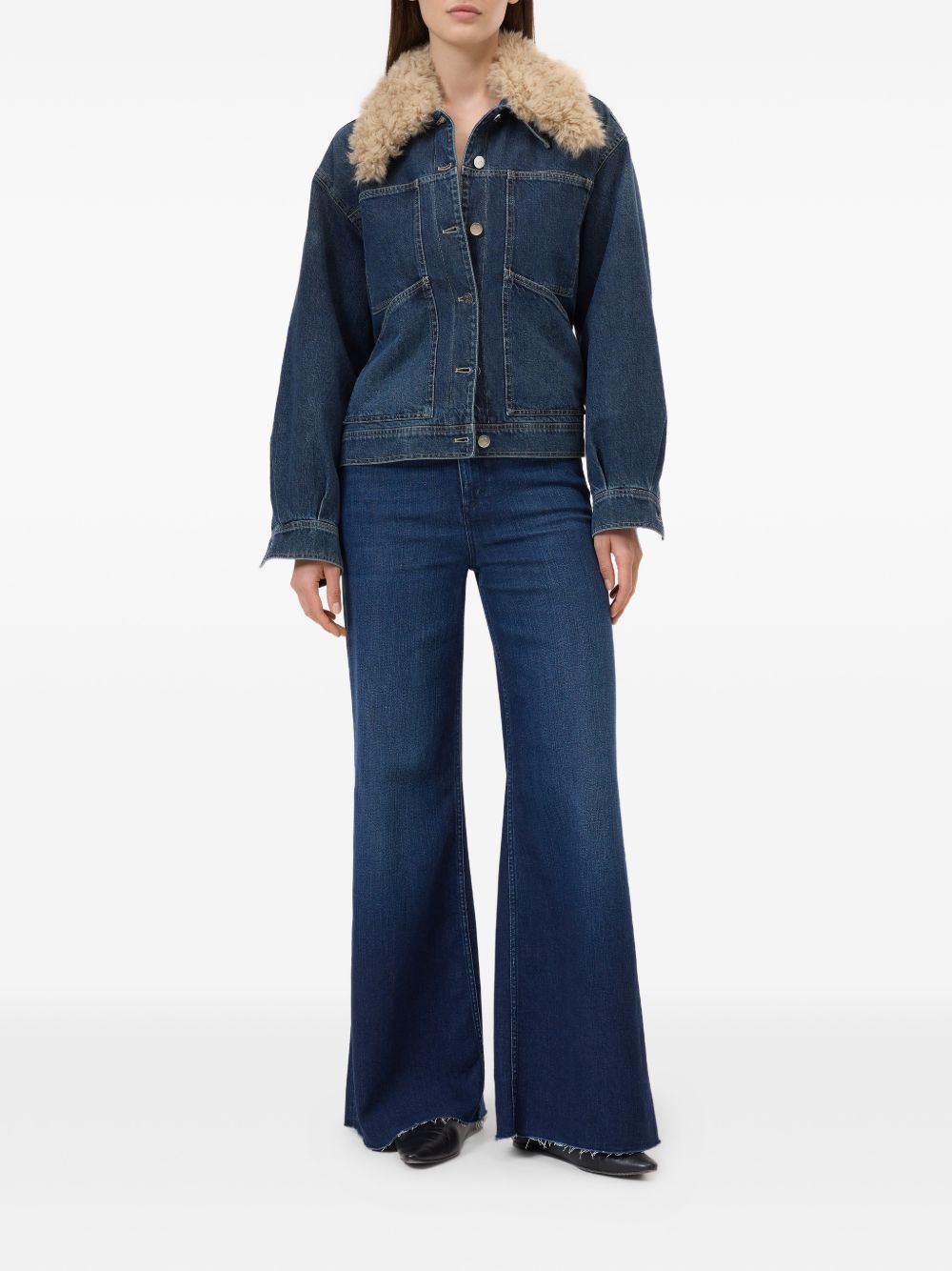 CLOSED FLARED DENIM JEANS Size 30" / US 8 / IT 44 - 2 Thumbnail