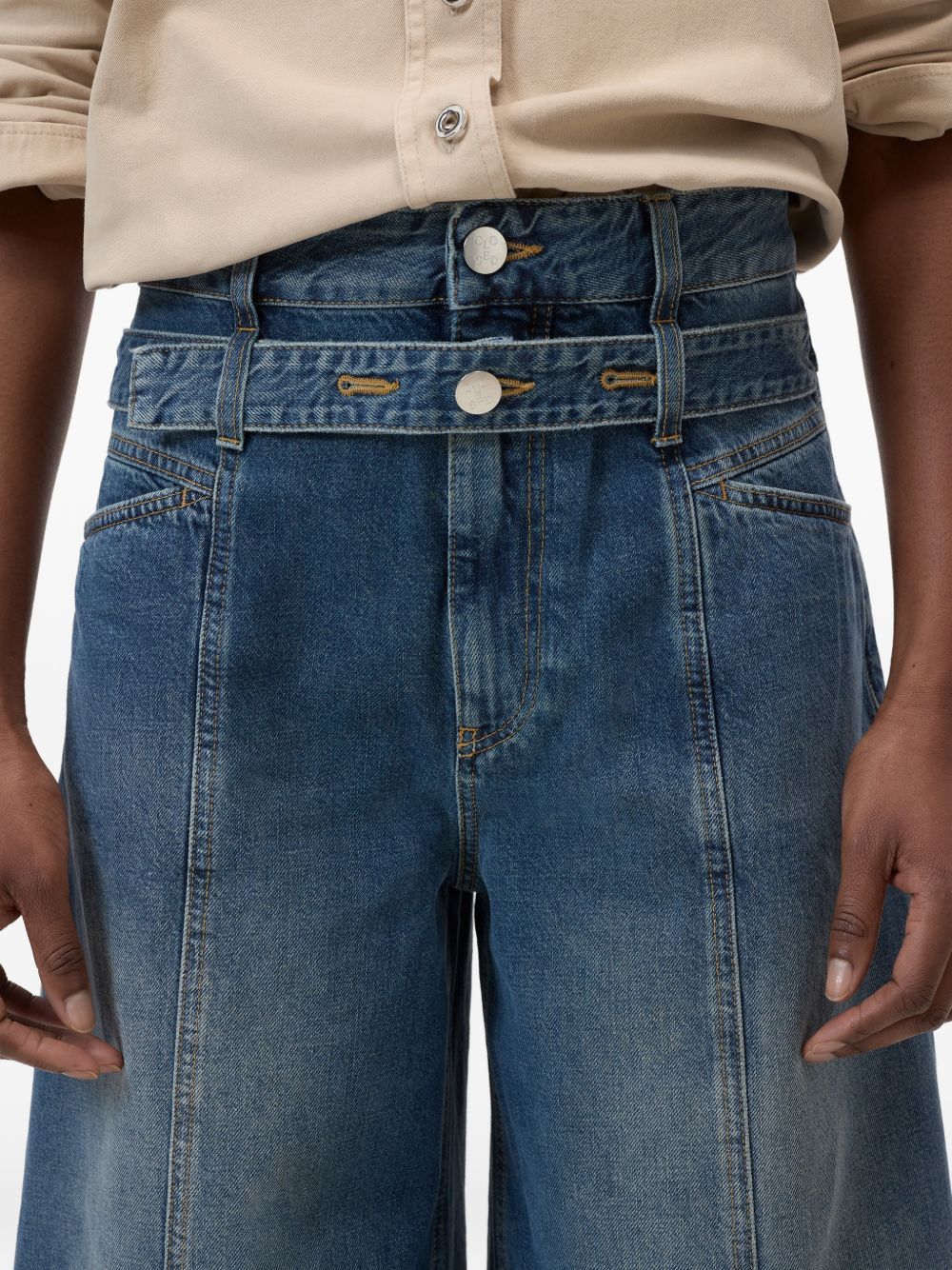 CLOSED DENIM COTTON JEANS Size 26" / US 2 / IT 38 - 2 Thumbnail