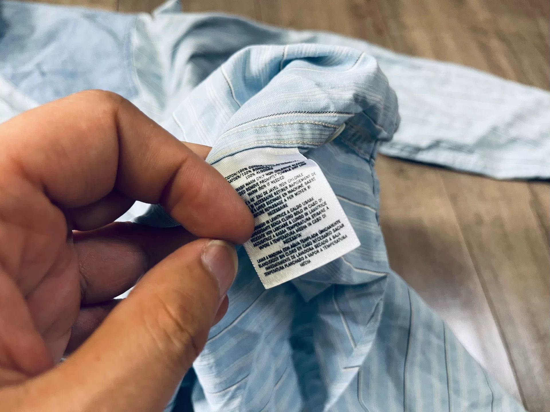 RRL Ralph Lauren RRL Turquoise Patchwork Indigo Shirt Size US M / EU 48-50 / 2 - 4 Thumbnail