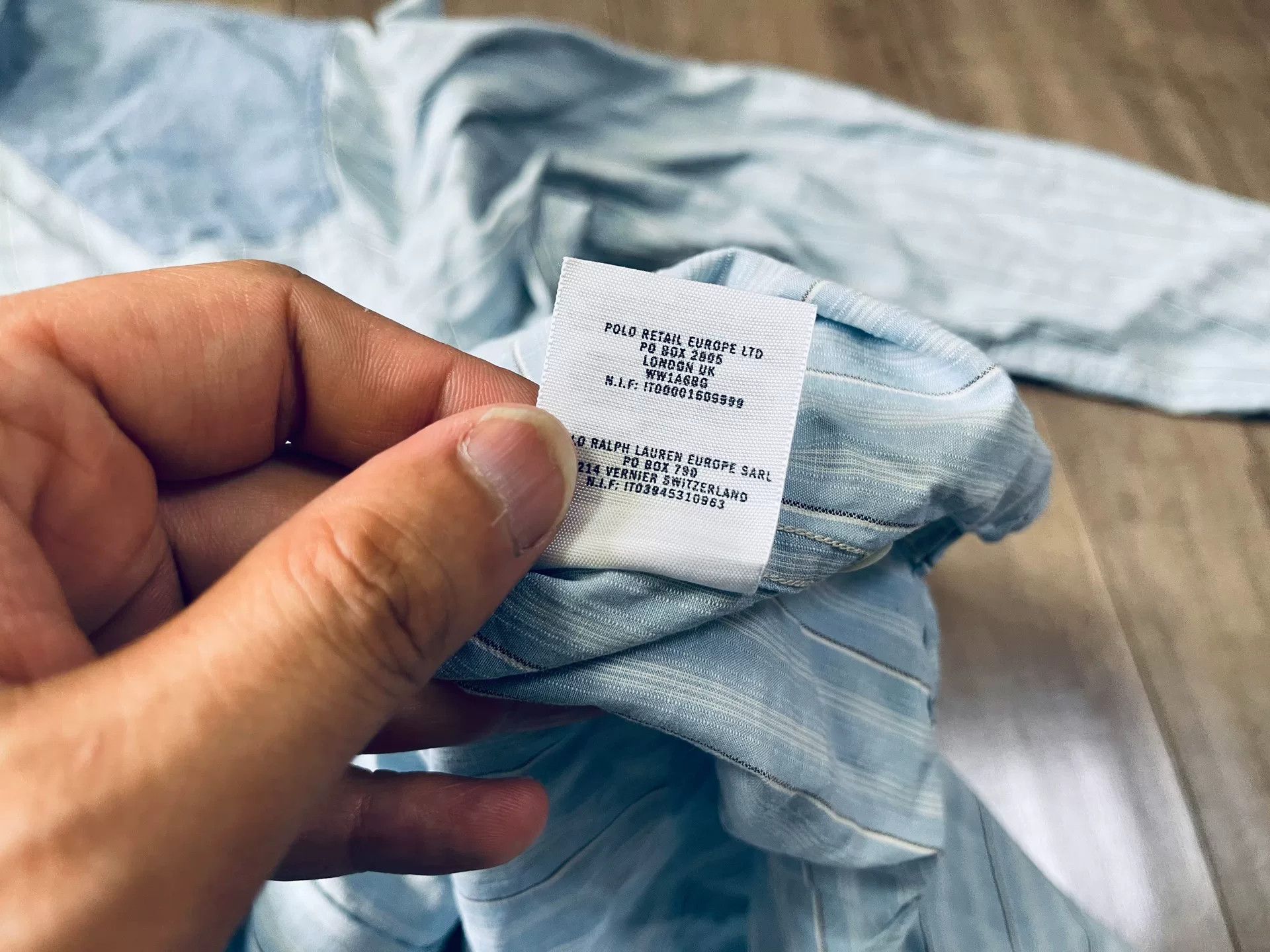 RRL Ralph Lauren RRL Turquoise Patchwork Indigo Shirt Size US M / EU 48-50 / 2 - 5 Thumbnail