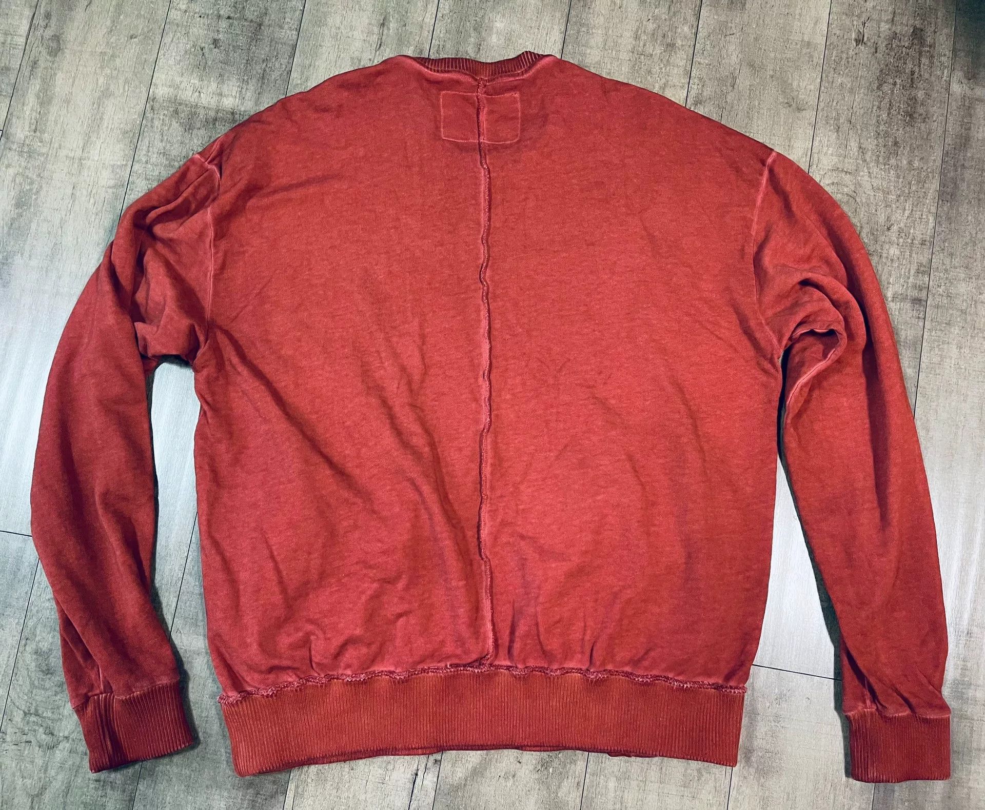 A-COLD-WALL* A COLD WALL Red Washed Sweatshirt Size US M / EU 48-50 / 2 - 6 Thumbnail