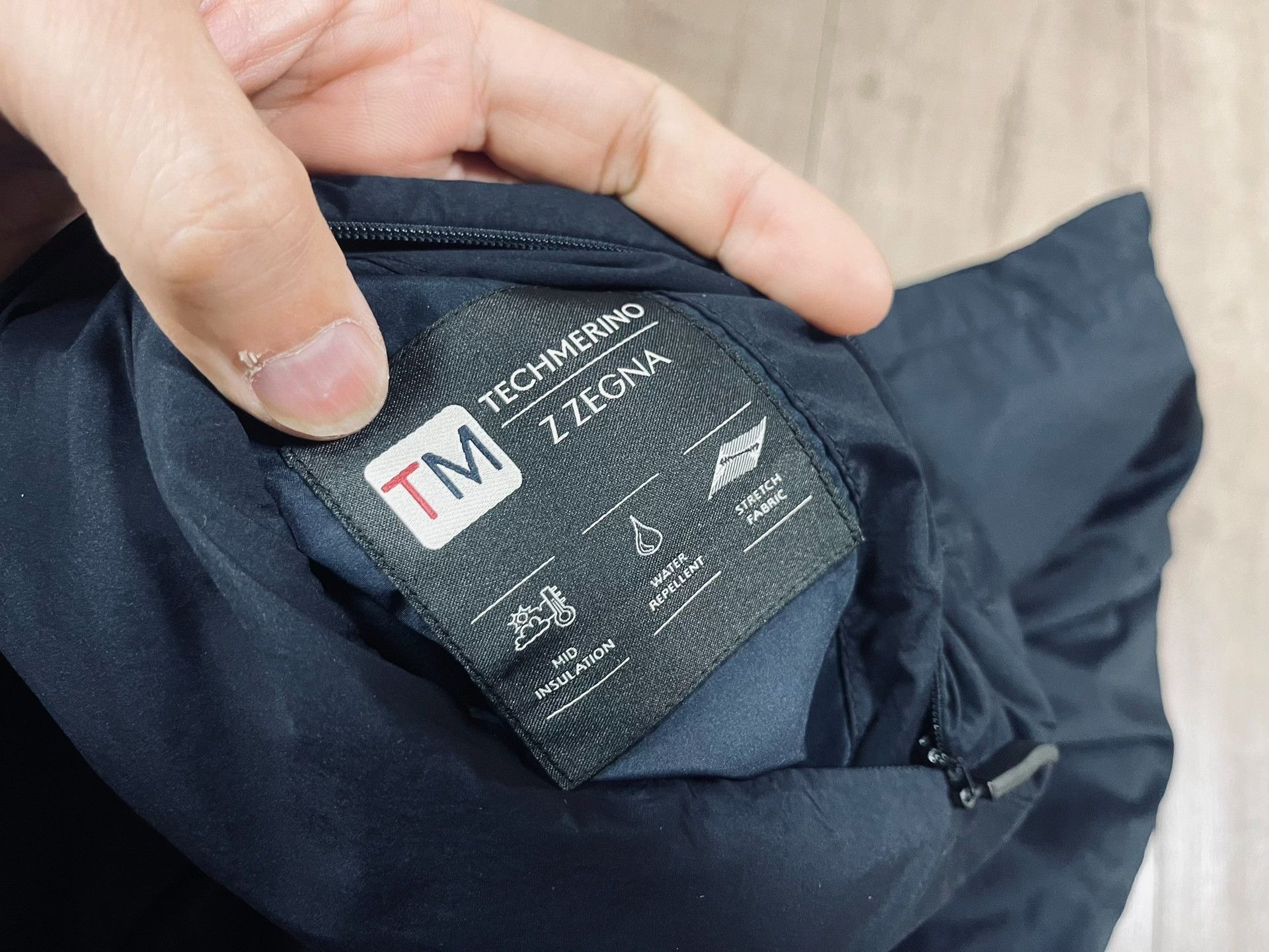 Z Zegna Z ZEGNA Techmerino Reversible Lightweight Jacket Size US XL / EU 56 / 4 - 4 Thumbnail