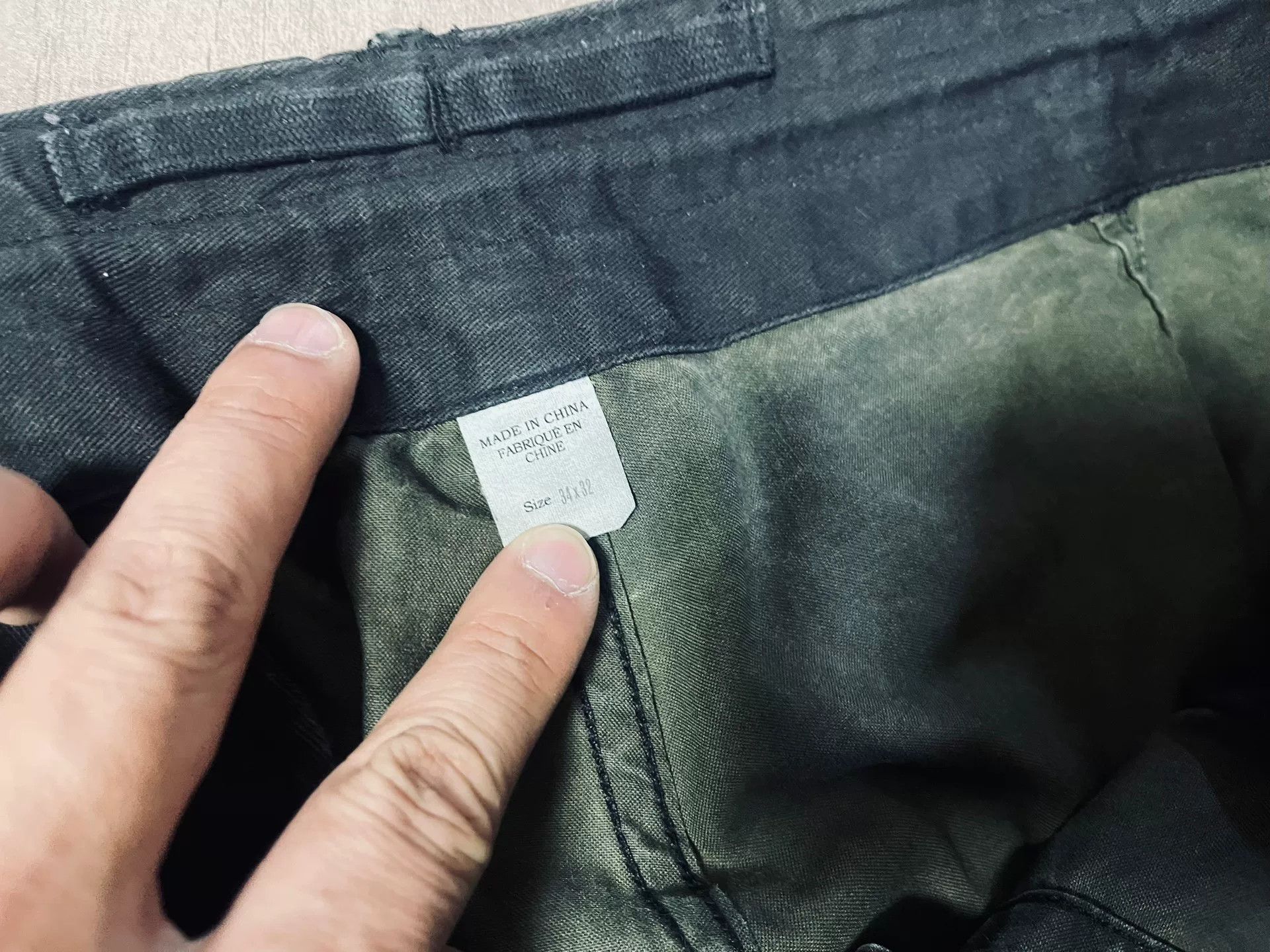 RRL Ralph Lauren RRL Dark Camouflage Casual Pants Size US 34 / EU 50 - 4 Thumbnail