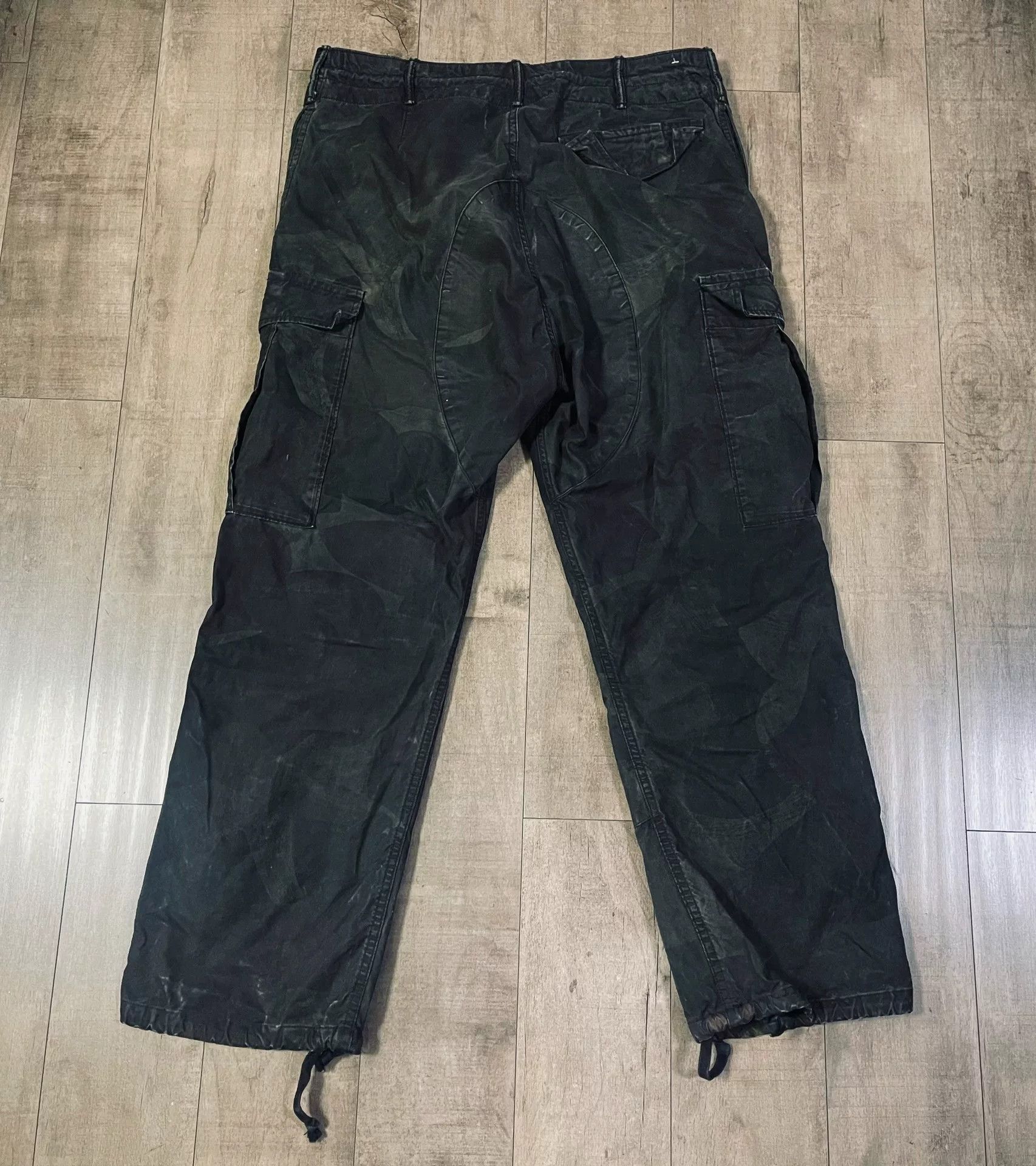 RRL Ralph Lauren RRL Dark Camouflage Casual Pants Size US 34 / EU 50 - 6 Thumbnail