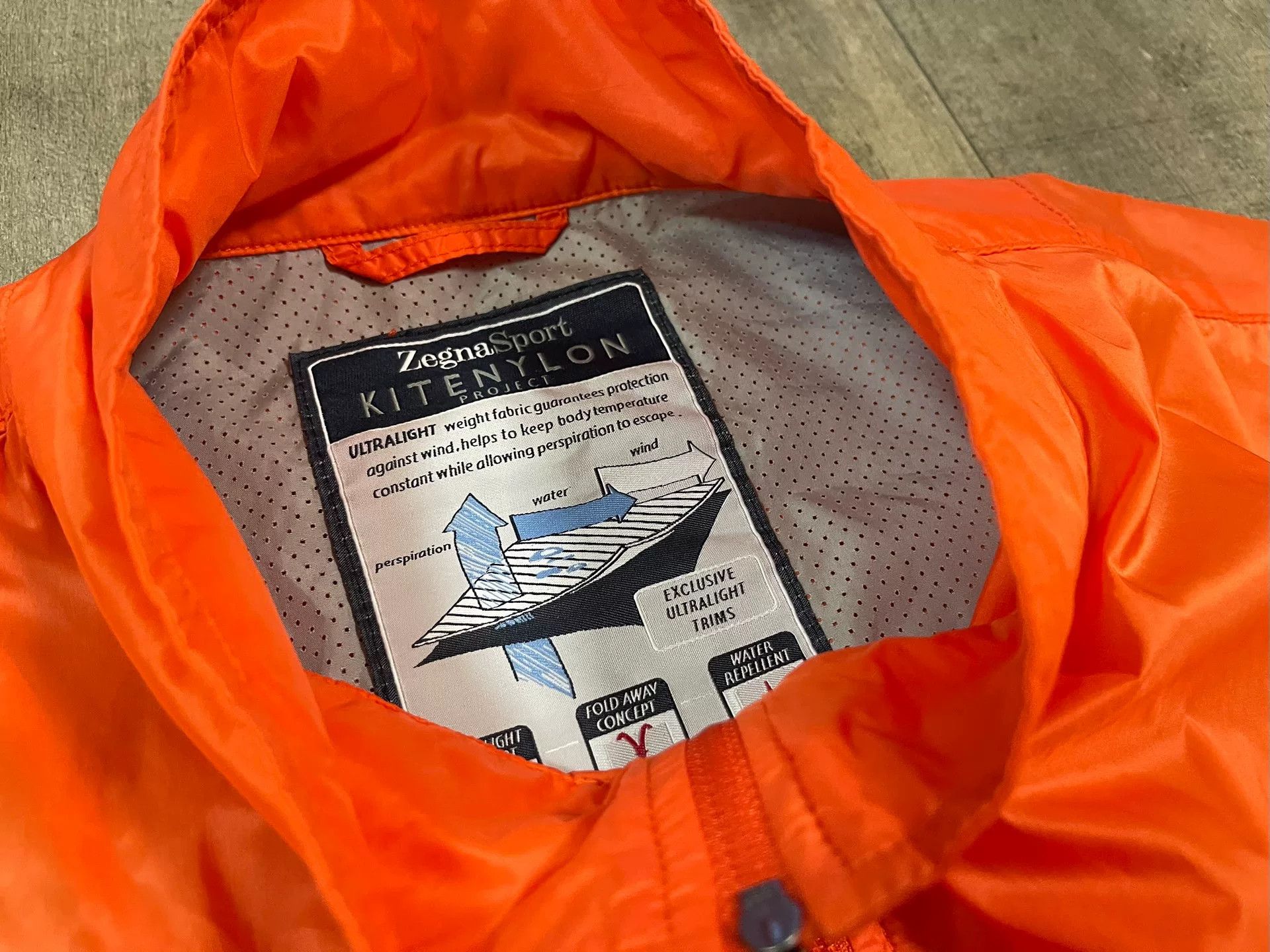 Ermenegildo Zegna Zegna Ultra-Thin Windbreaker Size US M / EU 48-50 / 2 - 2 Thumbnail