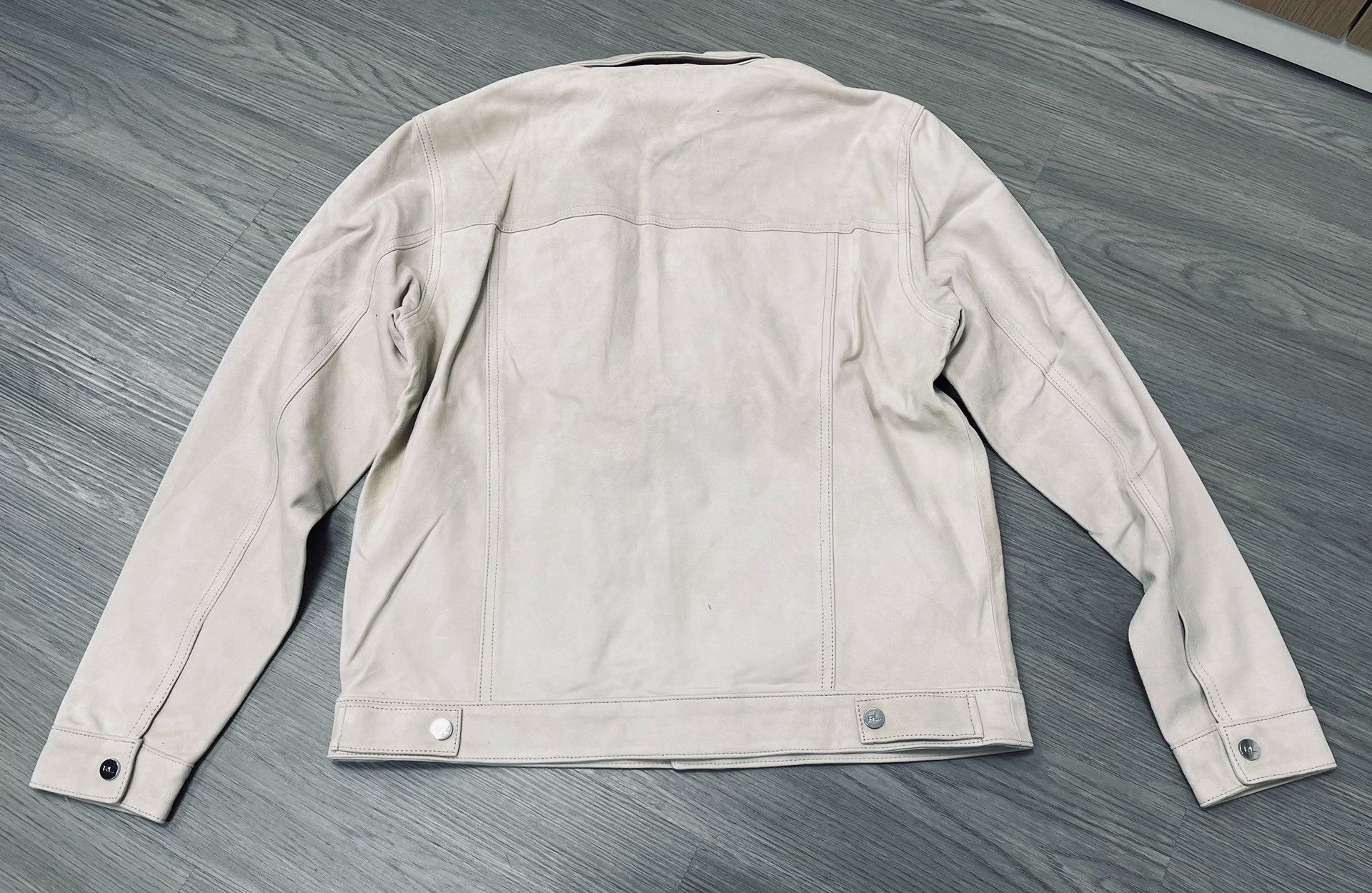 RRL Ralph Lauren Ralph Lauren RRL Style Ivory Leather Jacket Size US M / EU 48-50 / 2 - 6 Thumbnail