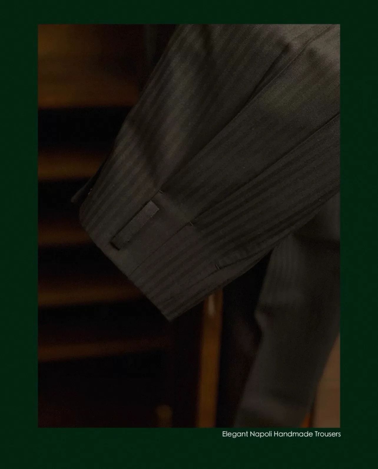 SARTORIO ARTIGIANI Neapolitan Handmade Wool Trousers Size US 35 - 2 Thumbnail