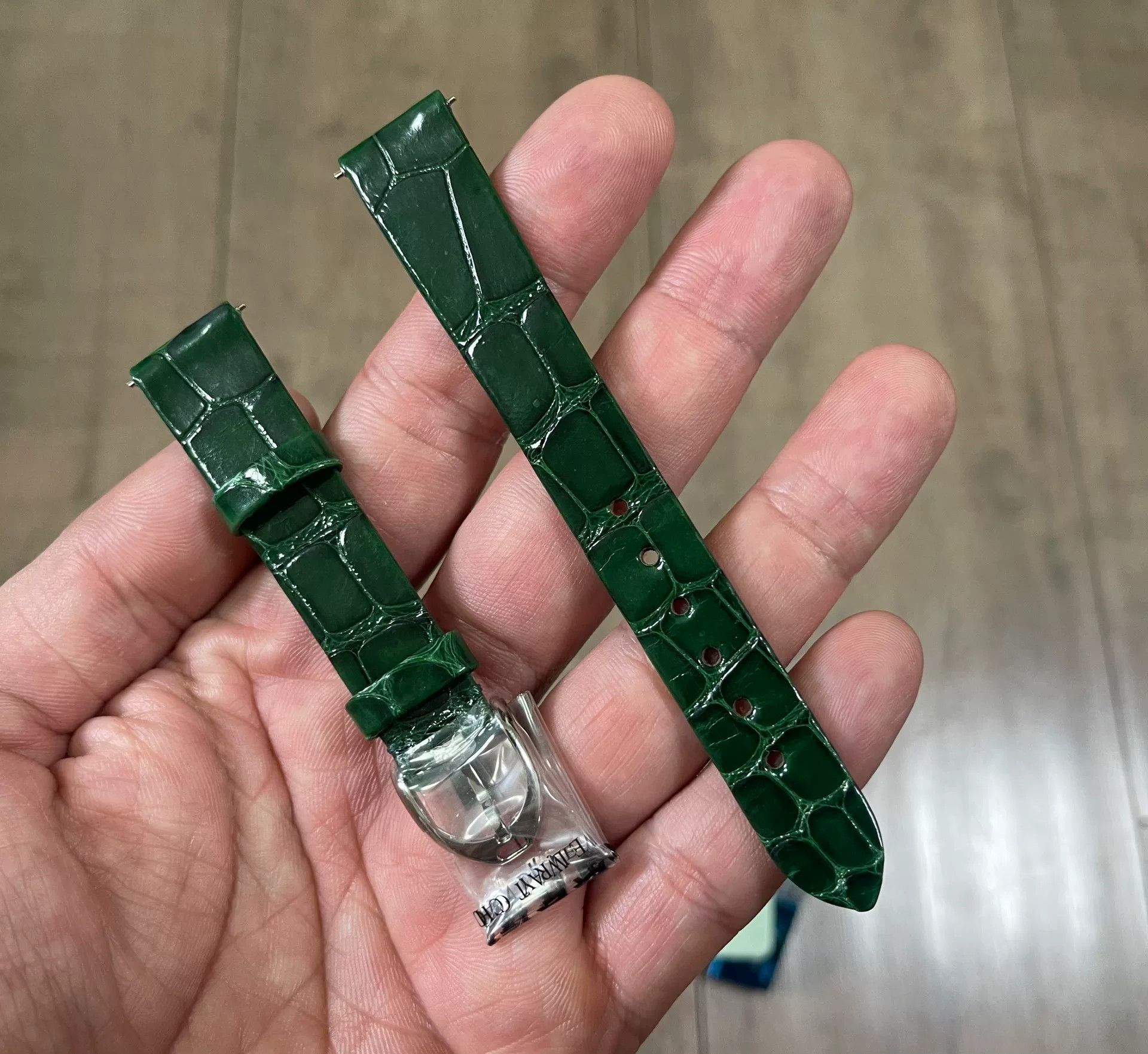 Ralph Lauren Purple Label Alligator Rolex Green Ralph Lauren Watch Strap Size ONE SIZE - 2 Thumbnail