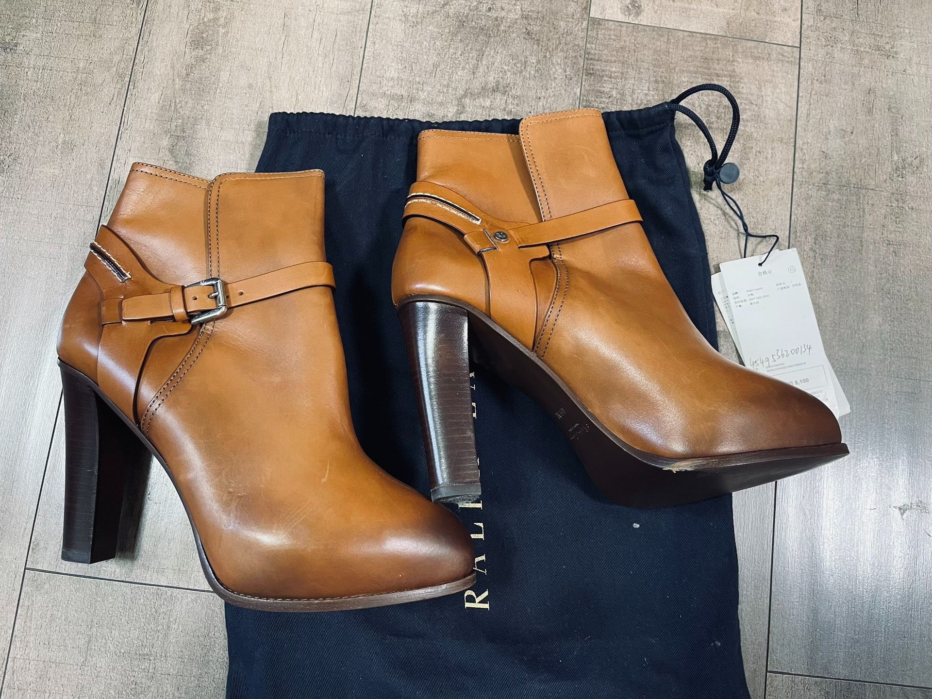 Ralph Lauren Purple Label RL Purple Label Ralph Lauren Women's Heeled Boots Size US 8 / IT 38 - 2 Thumbnail