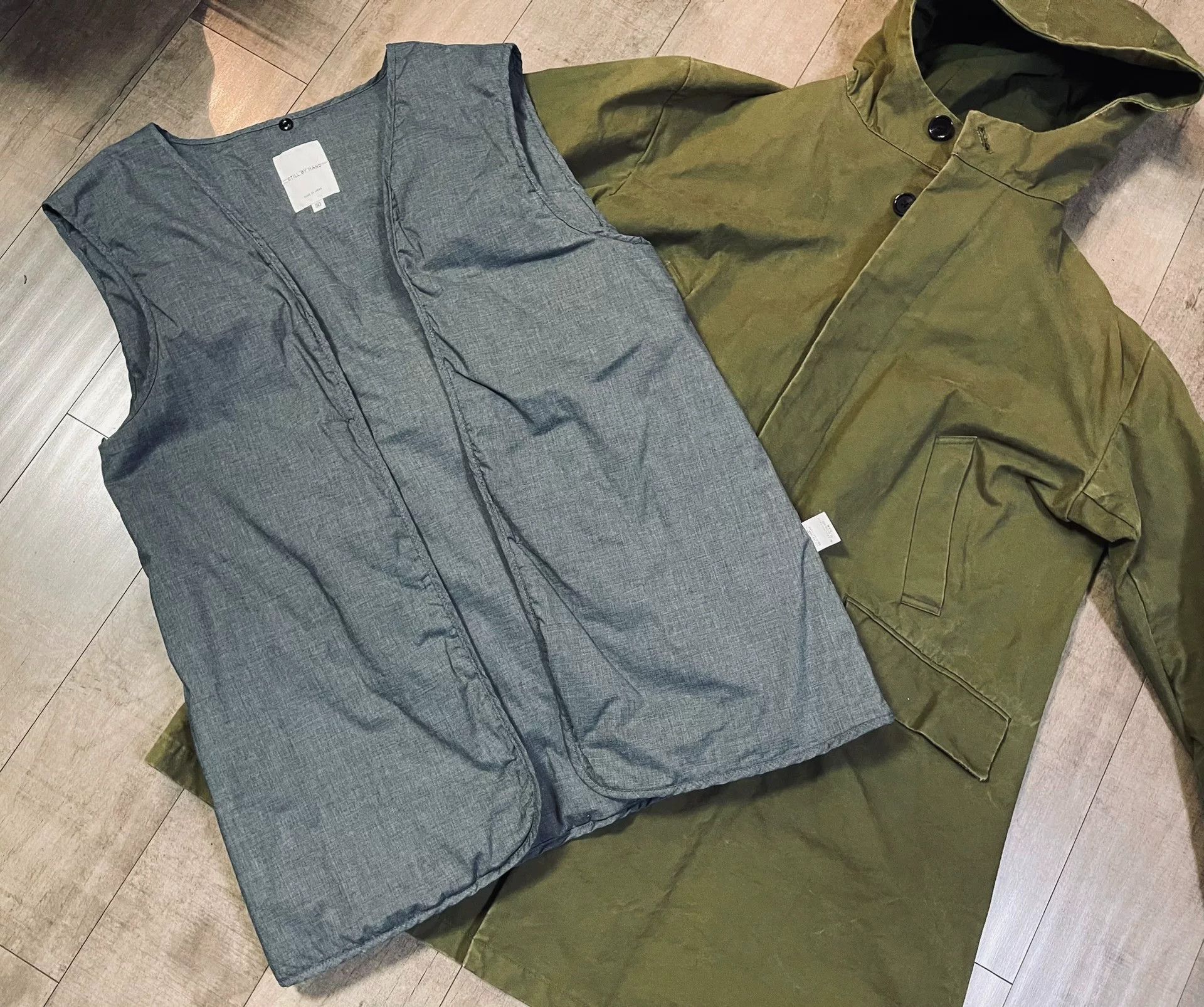 STILL BY HAND Still by Hand Coat w/ Detachable Vest Size US M / EU 48-50 / 2 - 2 Thumbnail
