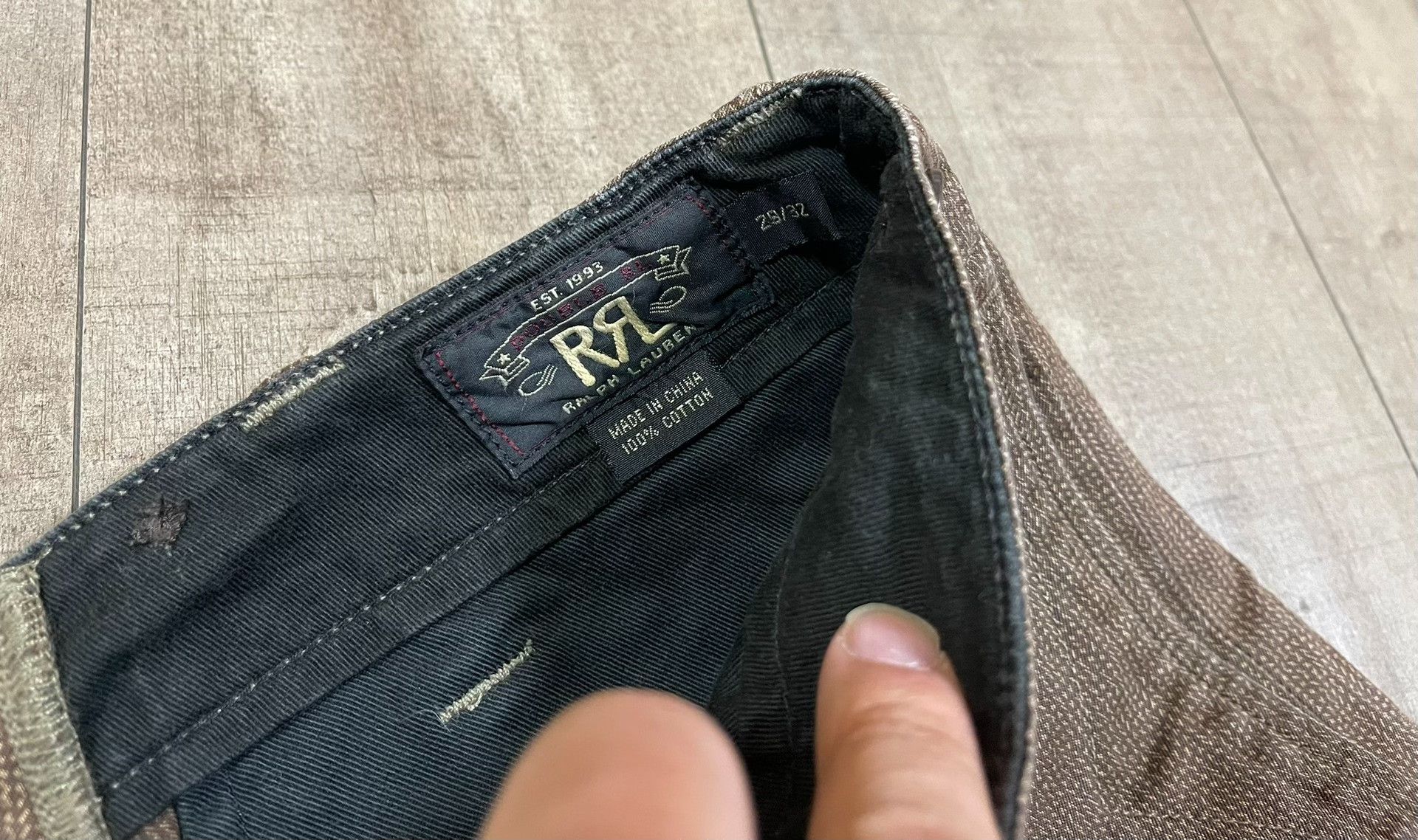 RRL Ralph Lauren RRL Ralph Lauren Vintage Chino Pants Size US 30 / EU 46 - 3 Thumbnail