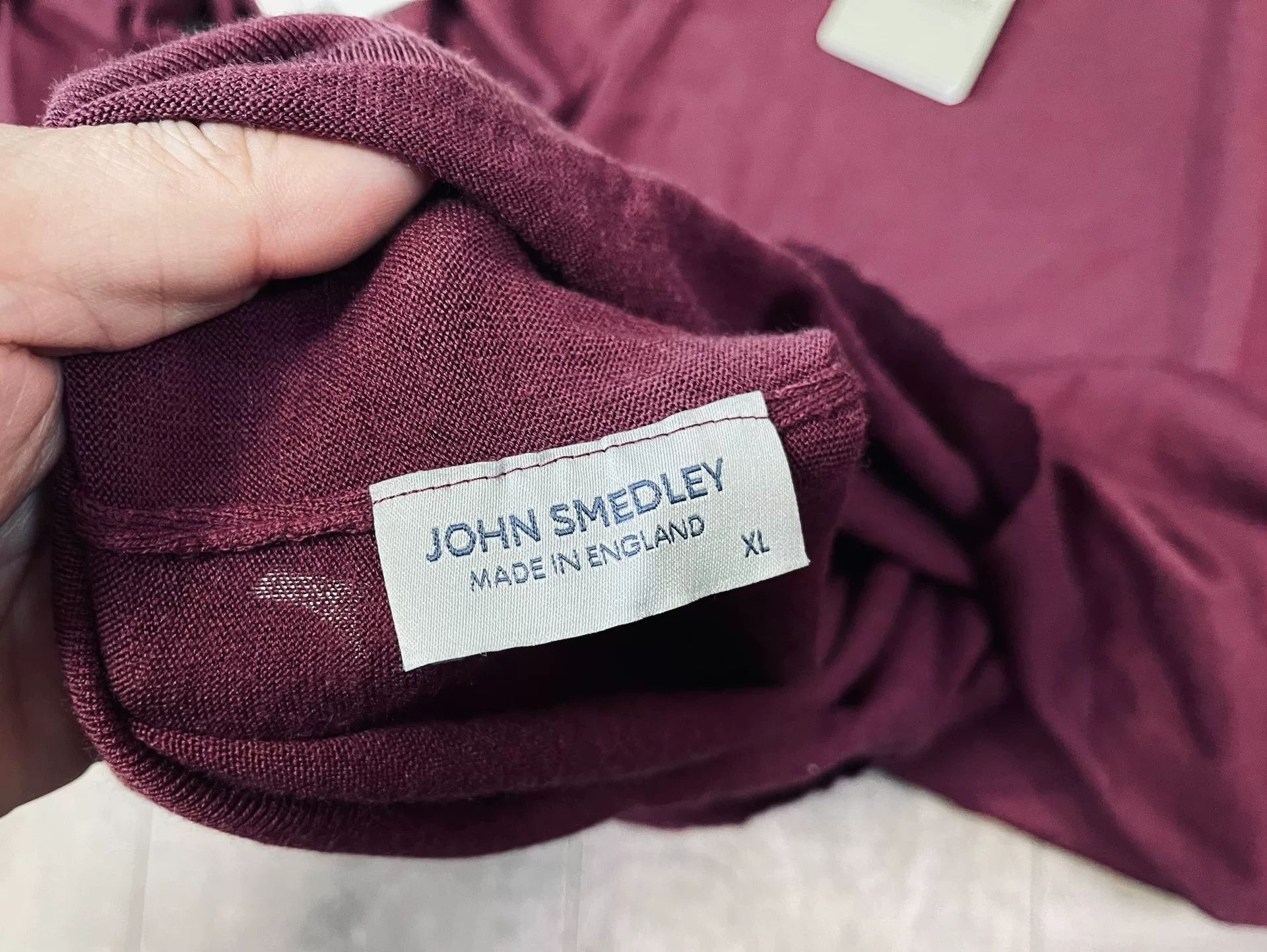 John Smedley John Smedley HARCOURT Men's Mock Neck Sweater Size US XL / EU 56 / 4 - 3 Thumbnail