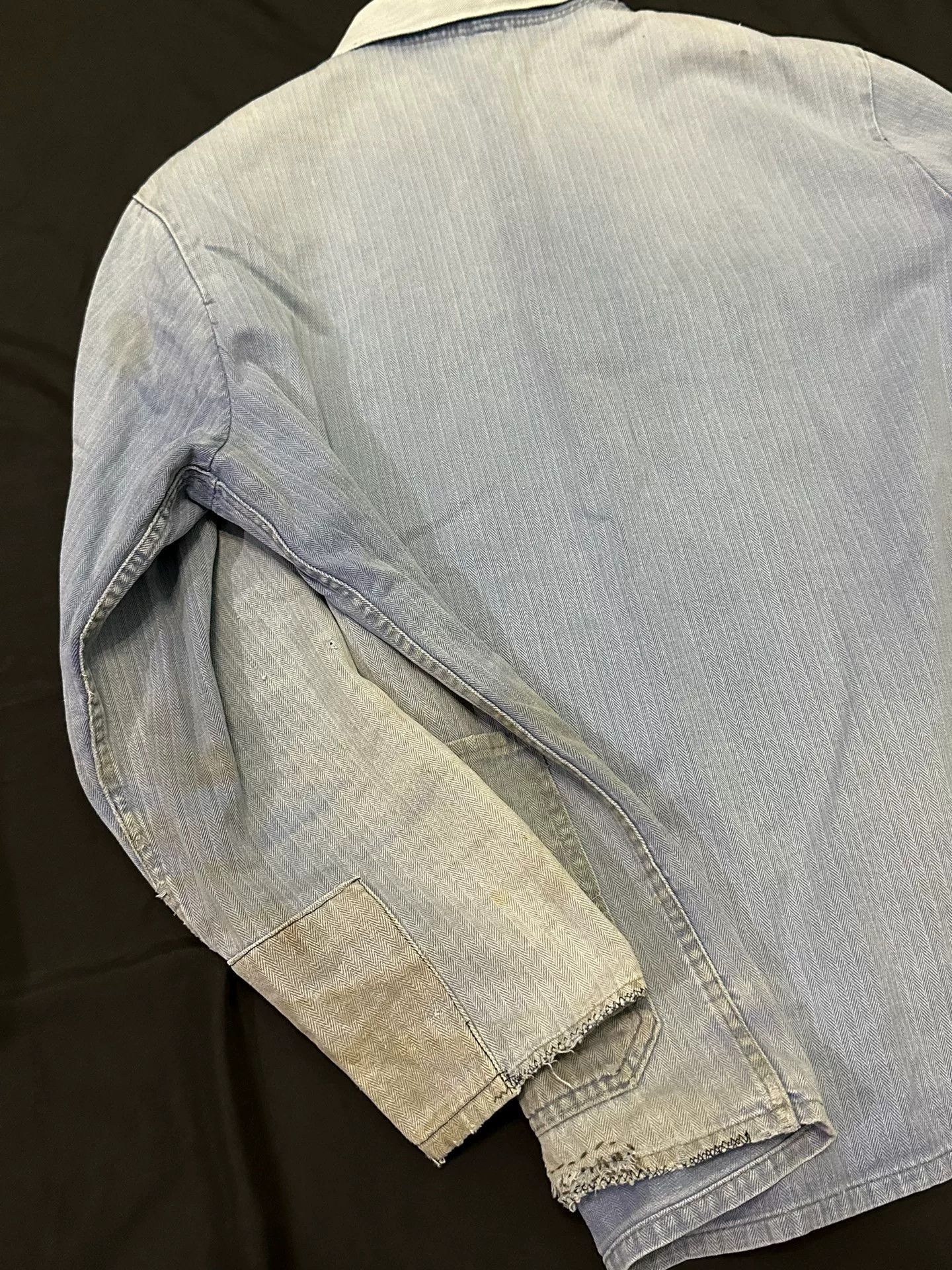 Vintage Vintage French Workwear Moleskin Boro Jacket Size US M / EU 48-50 / 2 - 7 Thumbnail