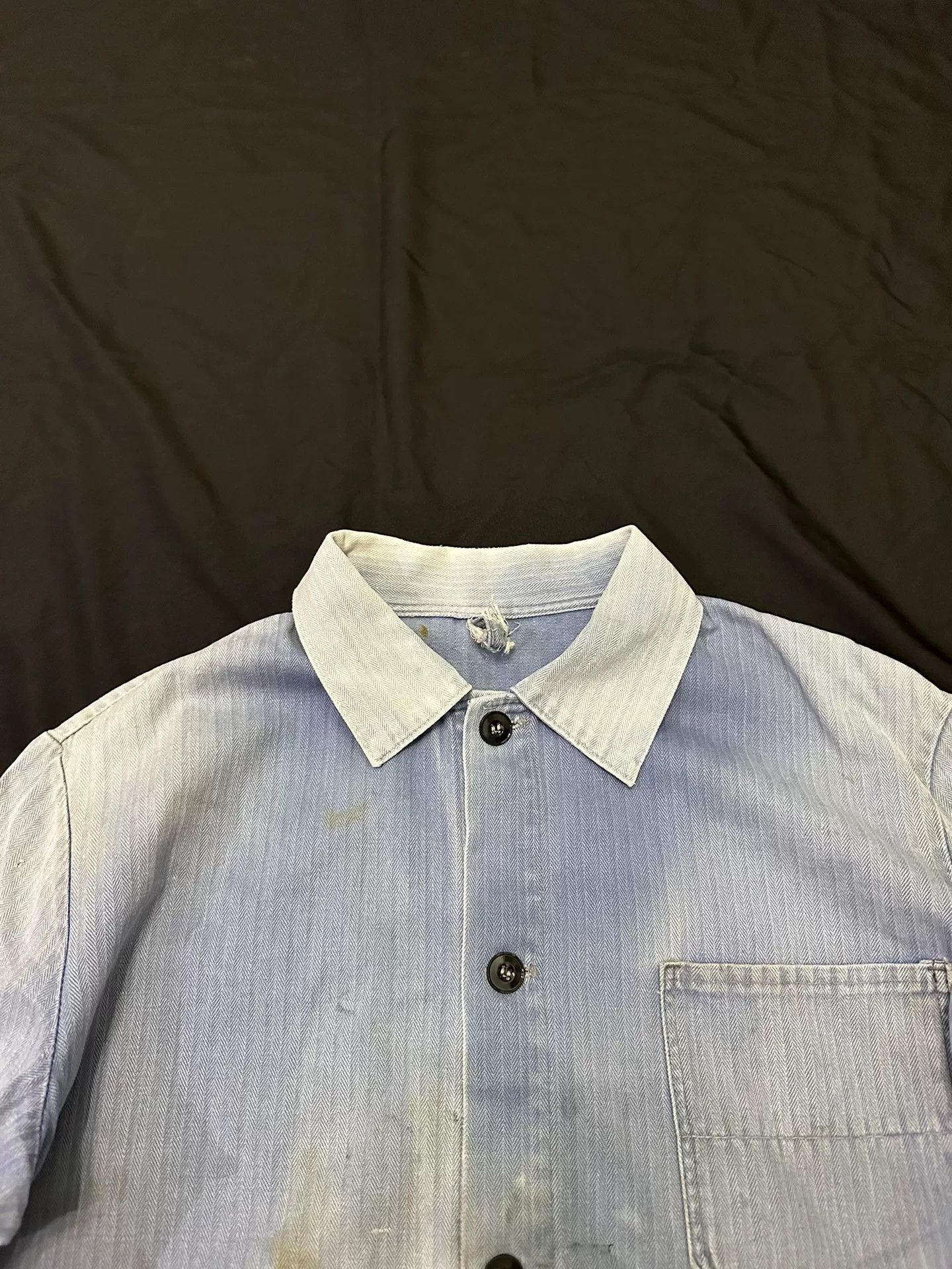 Vintage Vintage French Workwear Moleskin Boro Jacket Size US M / EU 48-50 / 2 - 4 Thumbnail