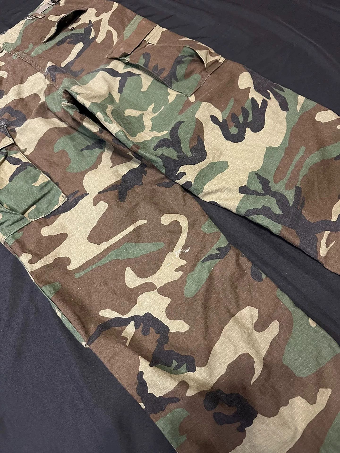 Vintage Vintage 80s M65 Camo Cargo Pants Size US 28 / EU 44 - 8 Thumbnail