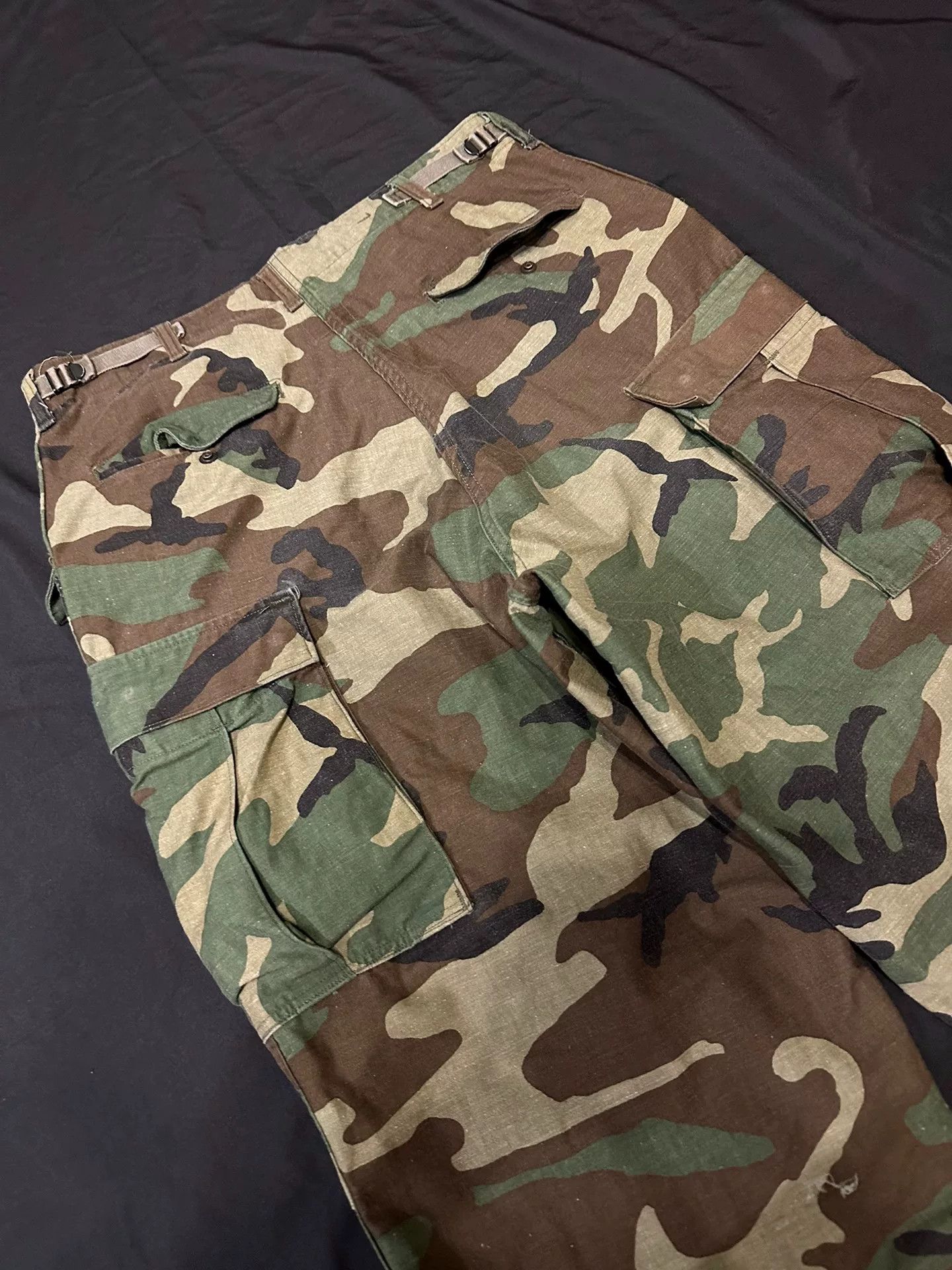 Vintage Vintage 80s M65 Camo Cargo Pants Size US 28 / EU 44 - 9 Thumbnail