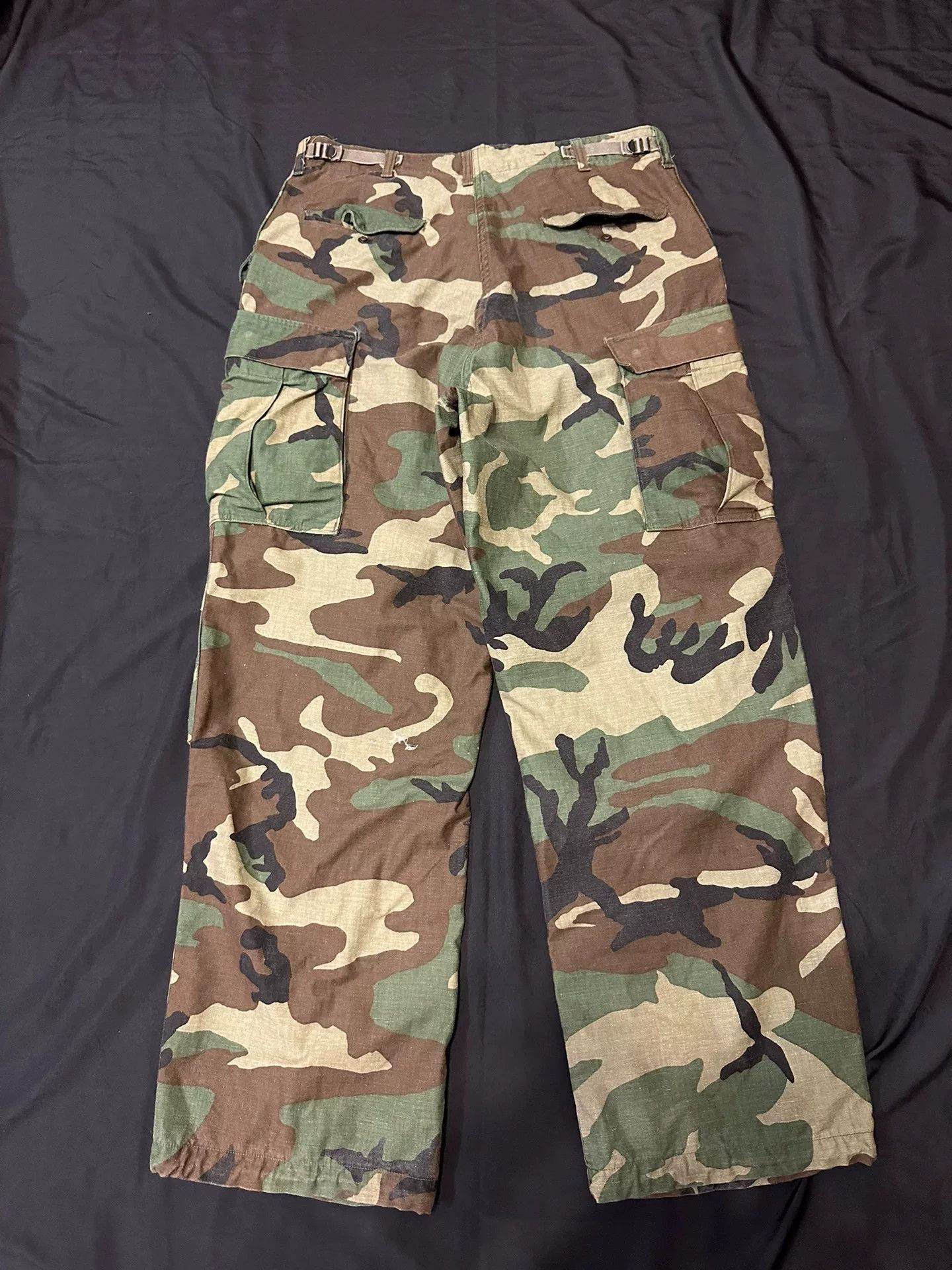 Vintage Vintage 80s M65 Camo Cargo Pants Size US 28 / EU 44 - 6 Thumbnail