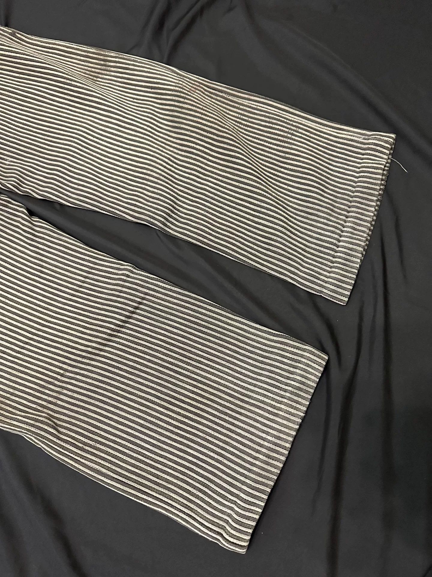 Vintage Vintage 40s French Workwear Striped Cargo Pants Size US 36 / EU 52 - 8 Thumbnail