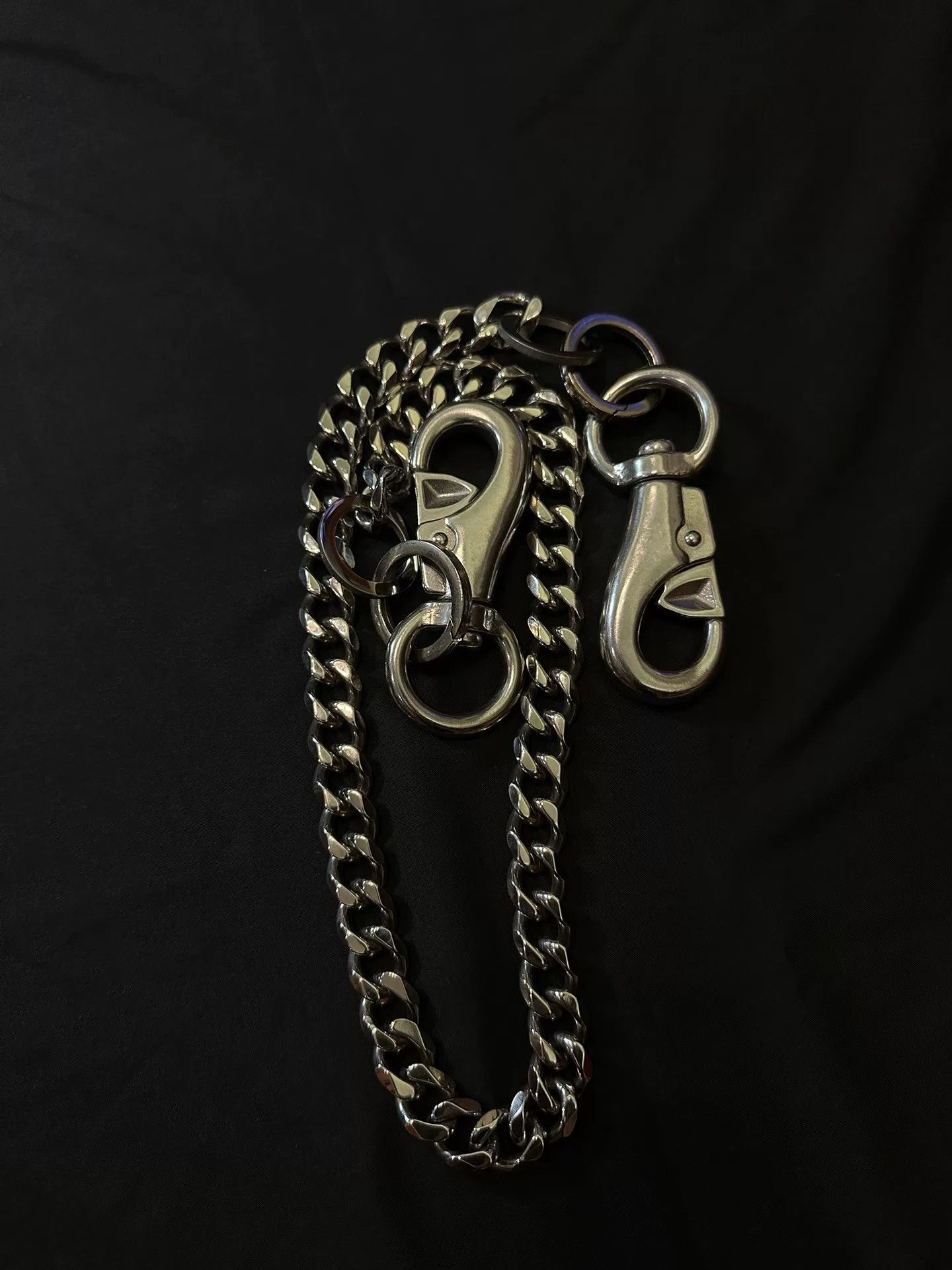 Vintage Vintage Thick Cuban Link Pants Chain Size ONE SIZE - 7 Thumbnail