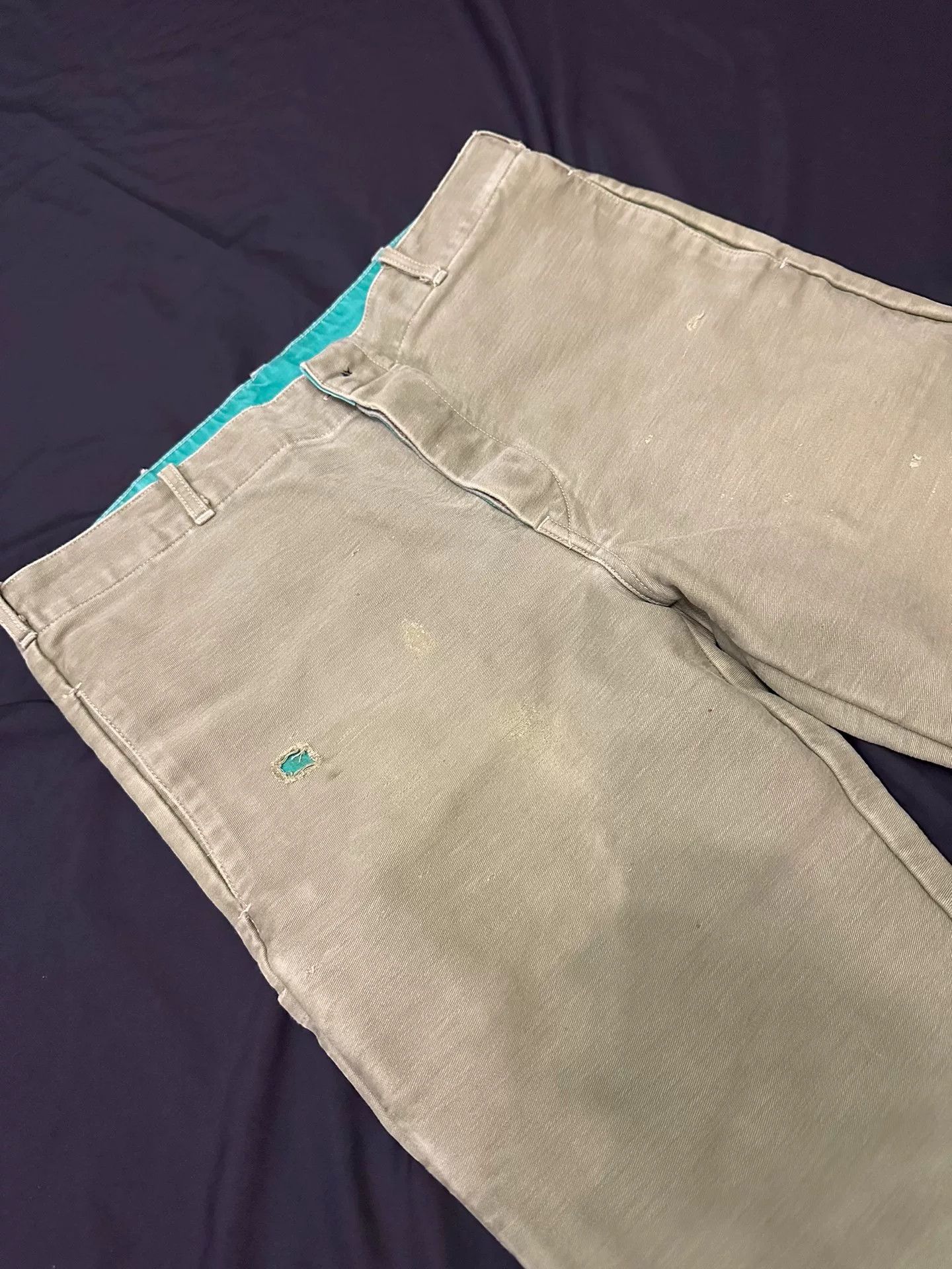 Vintage Vintage German Workwear Cargo Pants Size US 36 / EU 52 - 4 Thumbnail