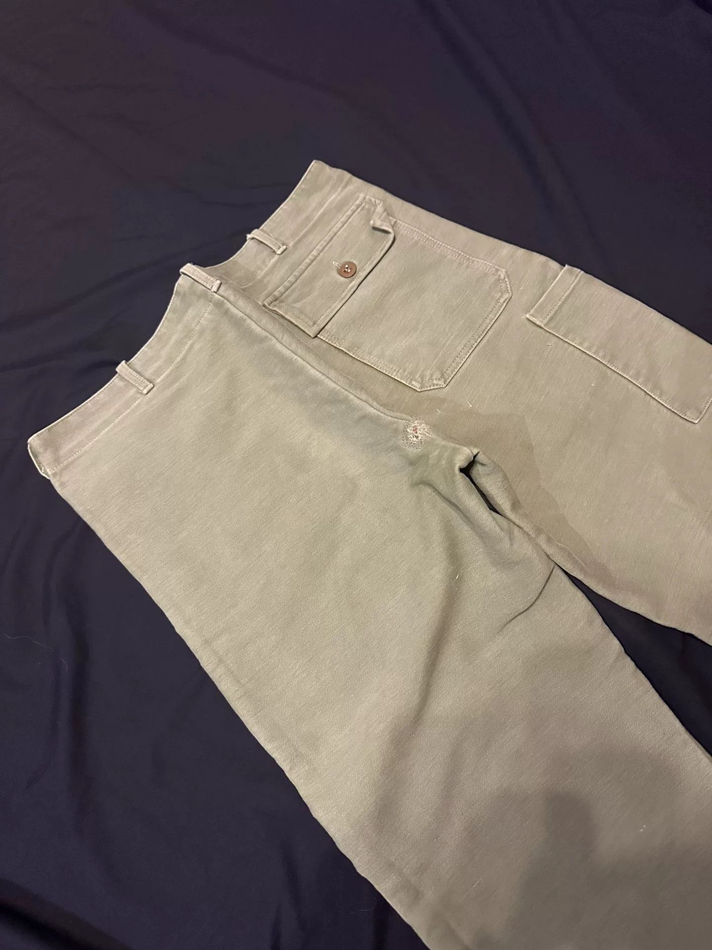 Vintage Vintage German Workwear Cargo Pants Size US 36 / EU 52 - 6 Thumbnail
