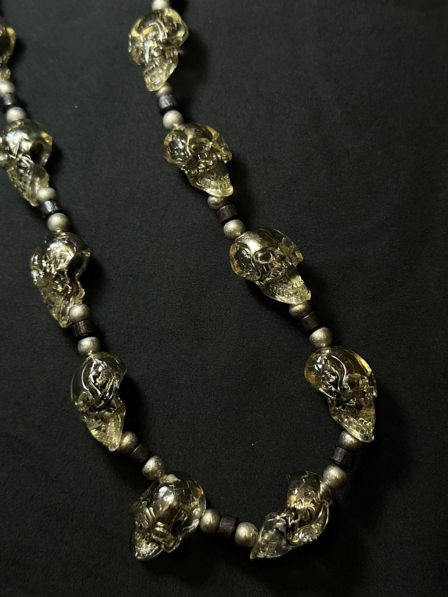 Vintage Vintage 90s Metal Skull Pants Chain Size ONE SIZE - 6 Thumbnail