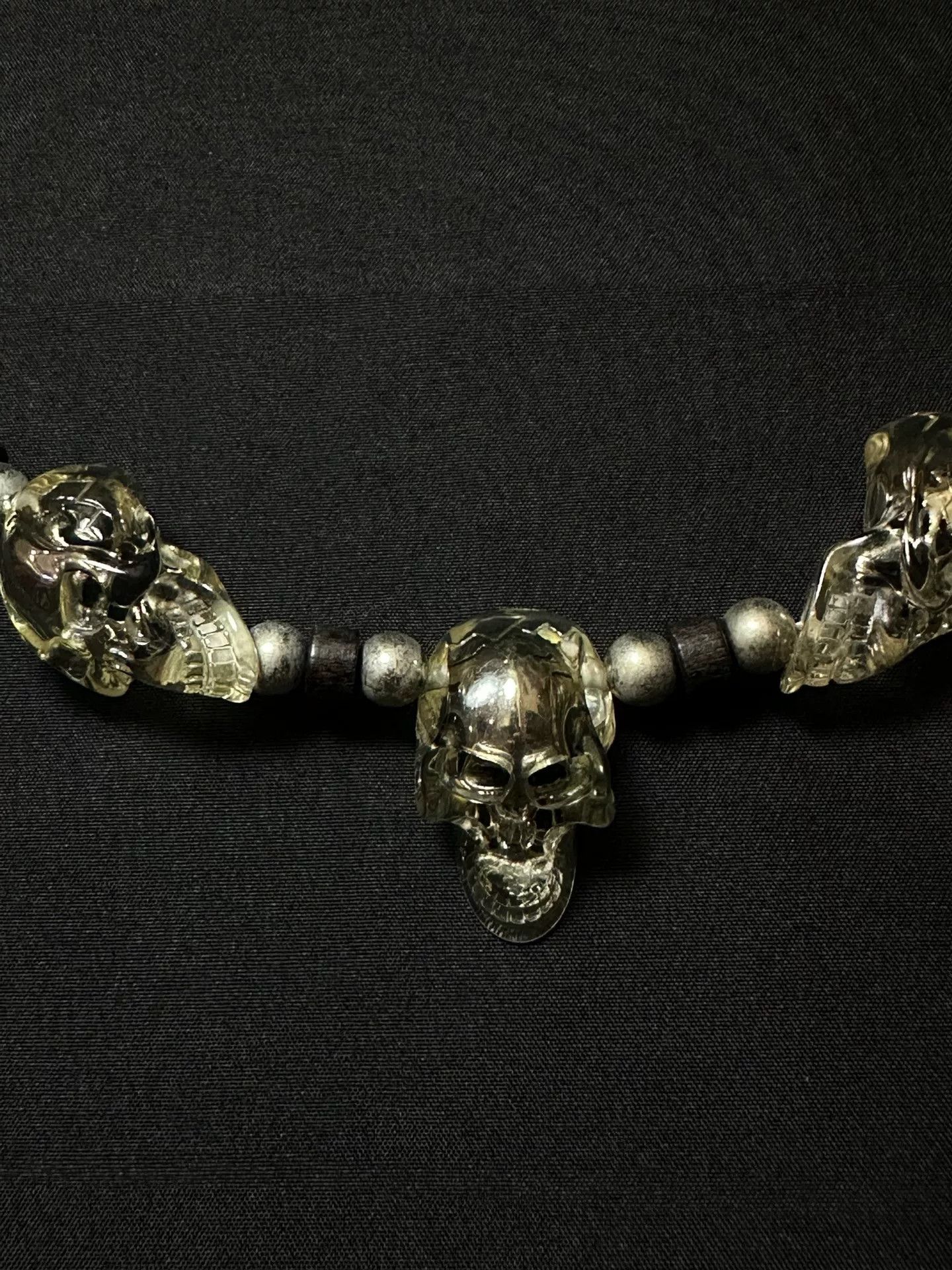 Vintage Vintage 90s Metal Skull Pants Chain Size ONE SIZE - 2 Thumbnail