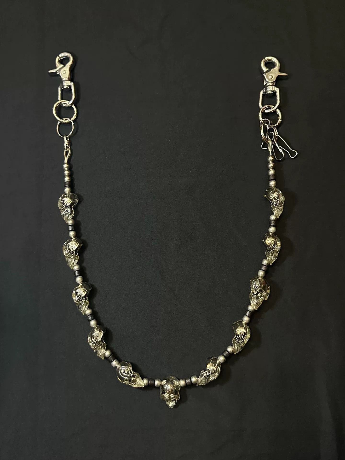 Vintage Vintage 90s Metal Skull Pants Chain Size ONE SIZE - 8 Thumbnail