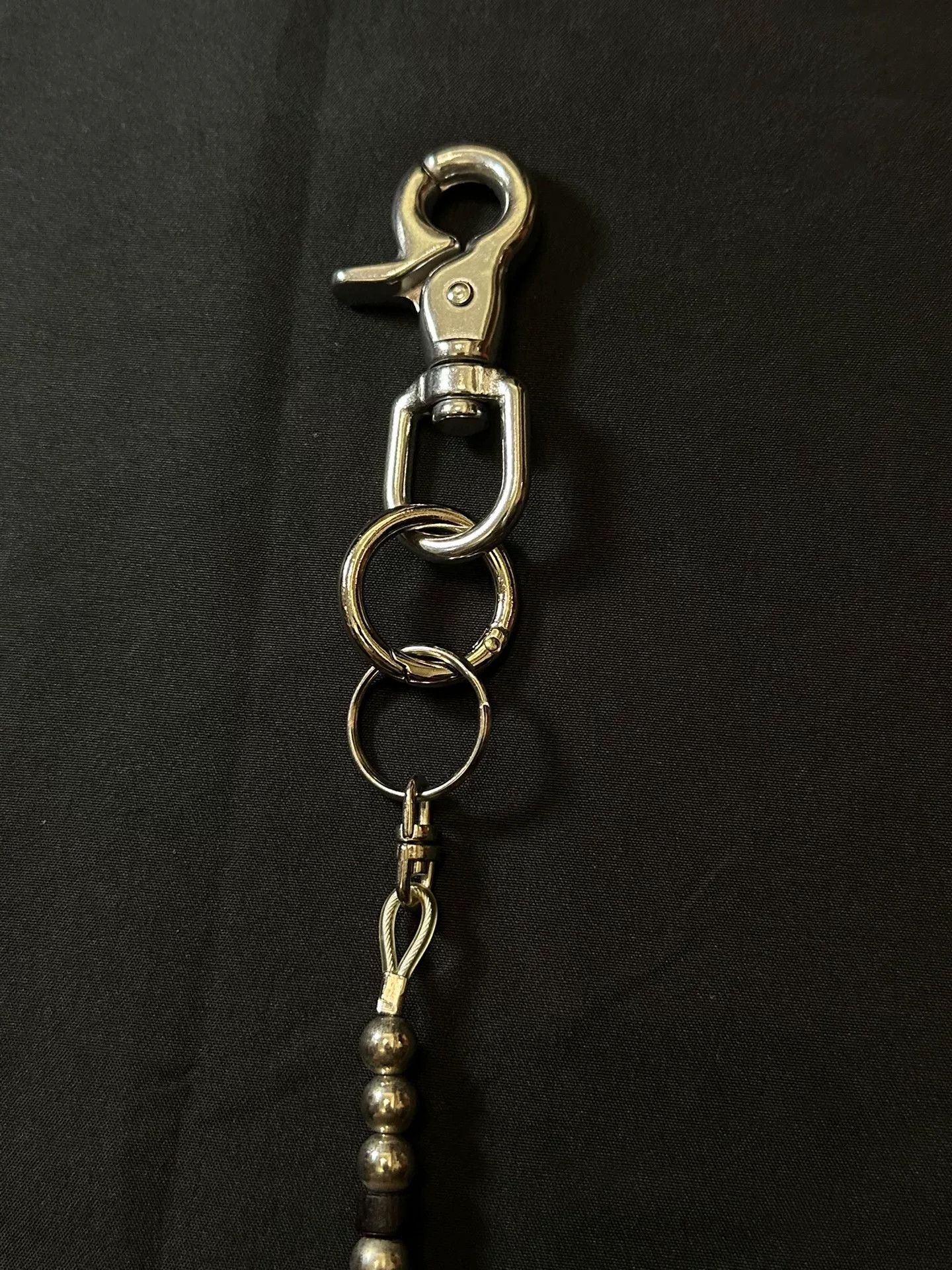 Vintage Vintage 90s Metal Skull Pants Chain Size ONE SIZE - 4 Thumbnail