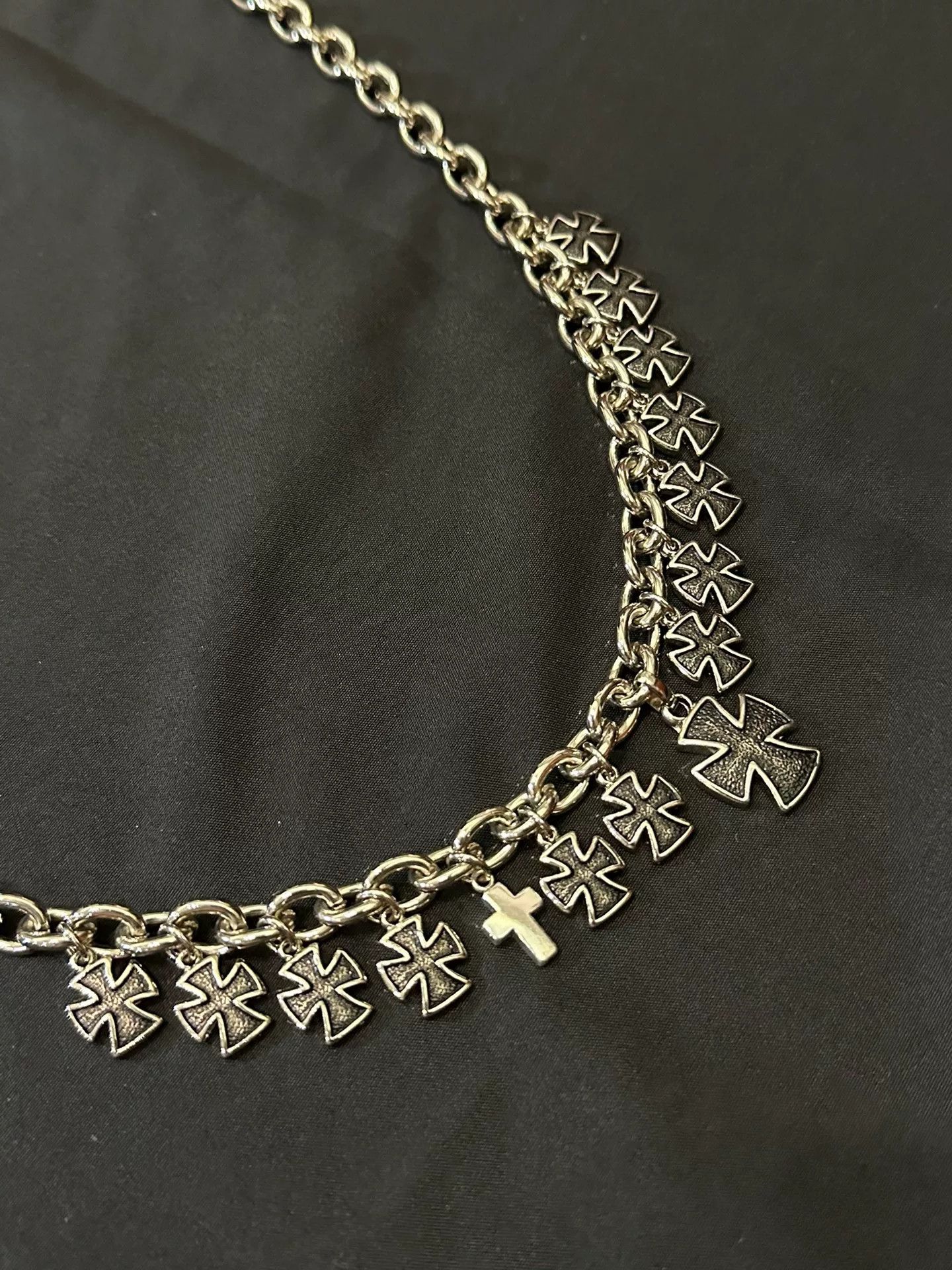 Vintage Vintage 90s Cross Pendant Pants Chain Size ONE SIZE - 6 Thumbnail