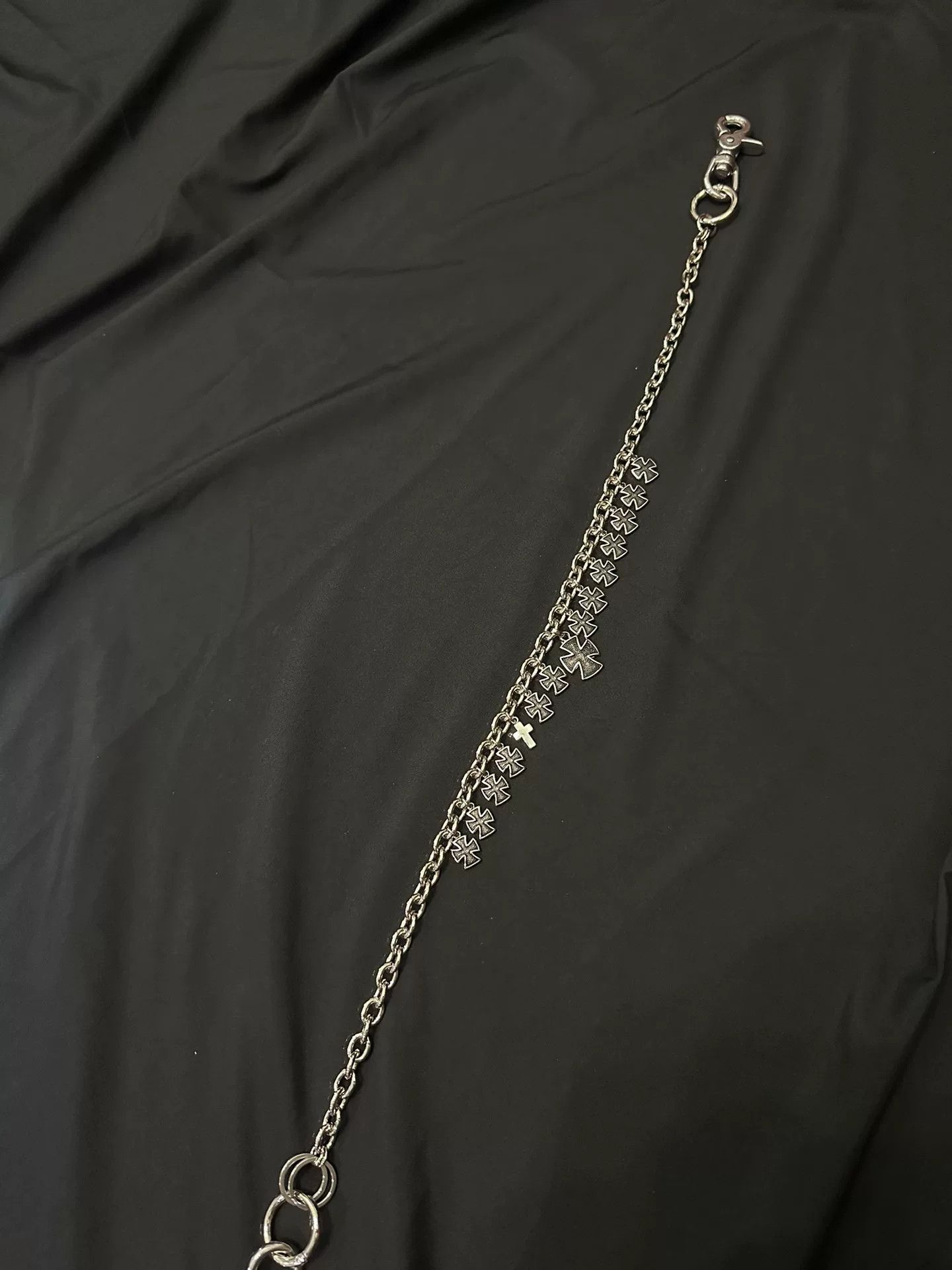 Vintage Vintage 90s Cross Pendant Pants Chain Size ONE SIZE - 8 Thumbnail